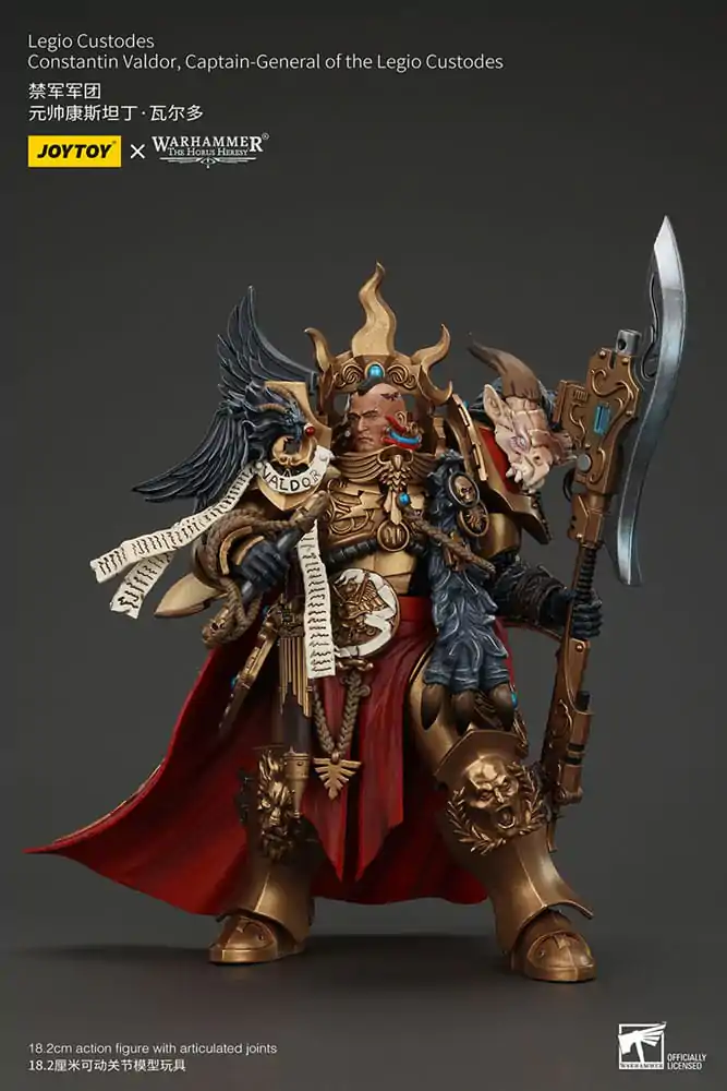 Warhammer The Horus Heresy Figurka Akcji Legio Custodes Constantin Valdor Captain-General of the Legio Custodes 25 cm zdjęcie produktu