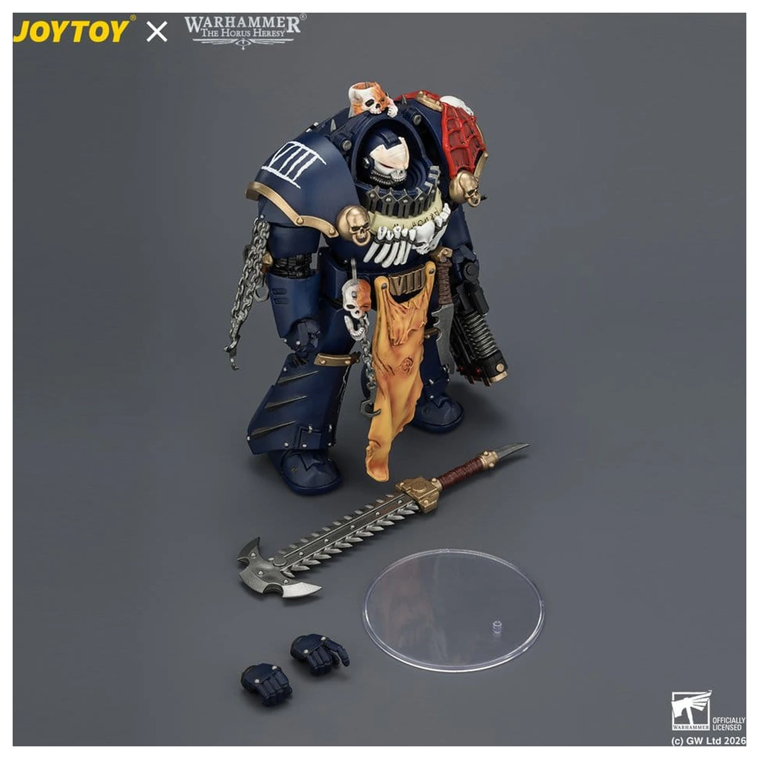 Warhammer The Horus Heresy figurka akcji Night Lords Contekar Terminator 1 14 cm zdjęcie produktu