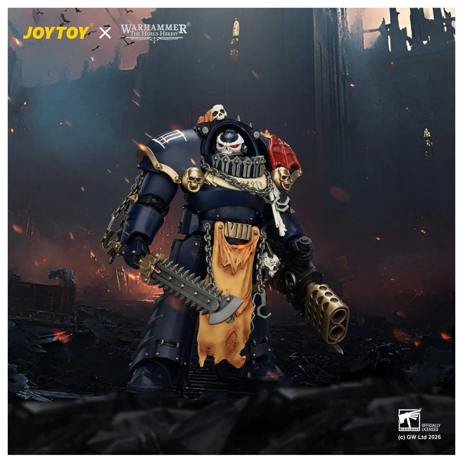 Warhammer The Horus Heresy figurka Night Lords Contekar Terminator 2 14 cm zdjęcie produktu