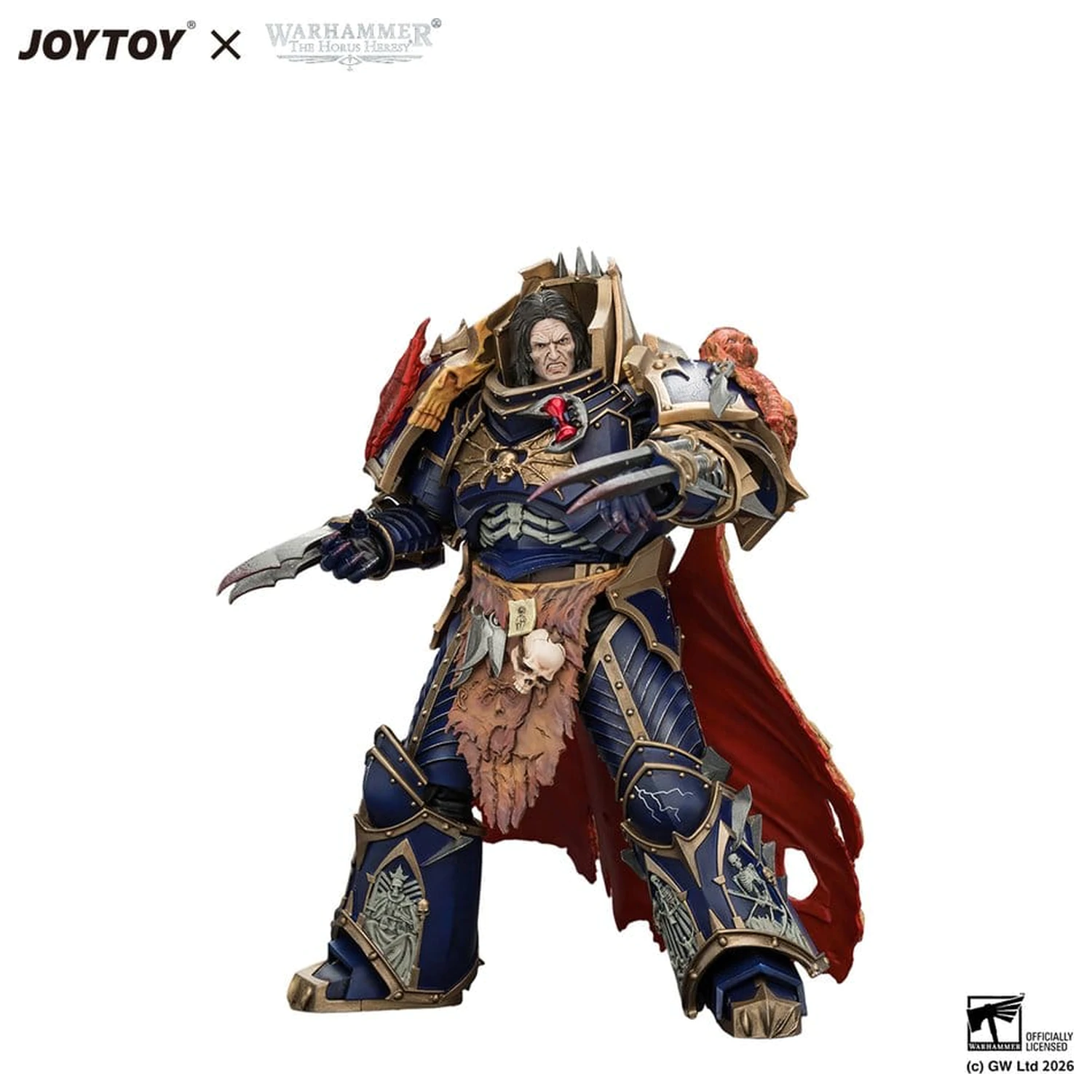 Warhammer The Horus Heresy Action Figure Night Lords Konrad Curze Primarch of the Night Lords Legion 19 cm zdjęcie produktu