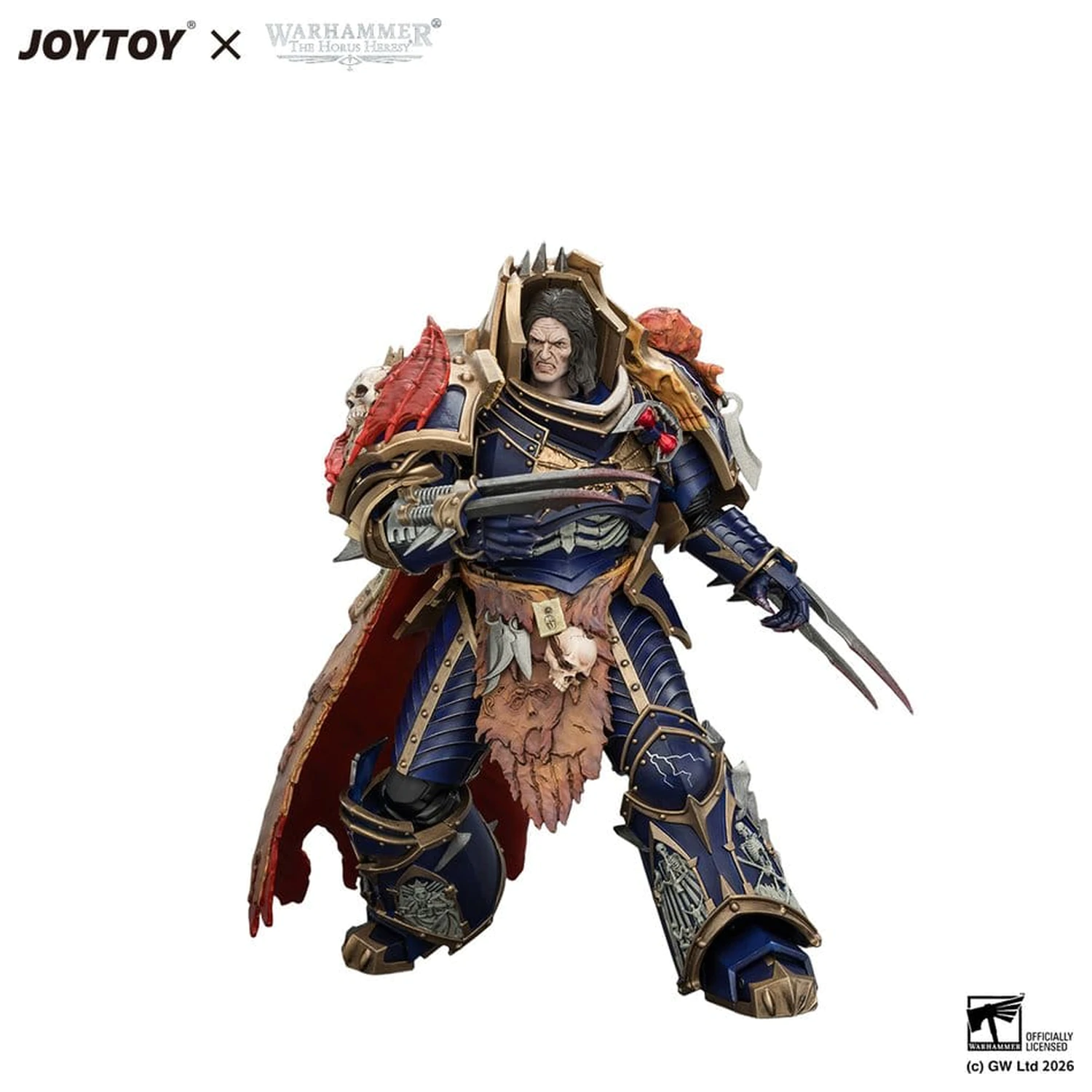 Warhammer The Horus Heresy Action Figure Night Lords Konrad Curze Primarch of the Night Lords Legion 19 cm zdjęcie produktu