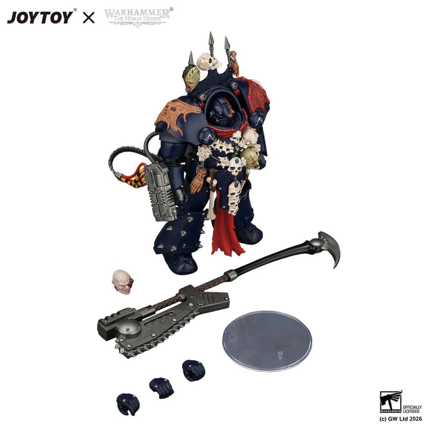 Warhammer The Horus Heresy figurka akcji Night Lords Legion Praetor w zbroi Tartaros Terminator 14 cm zdjęcie produktu