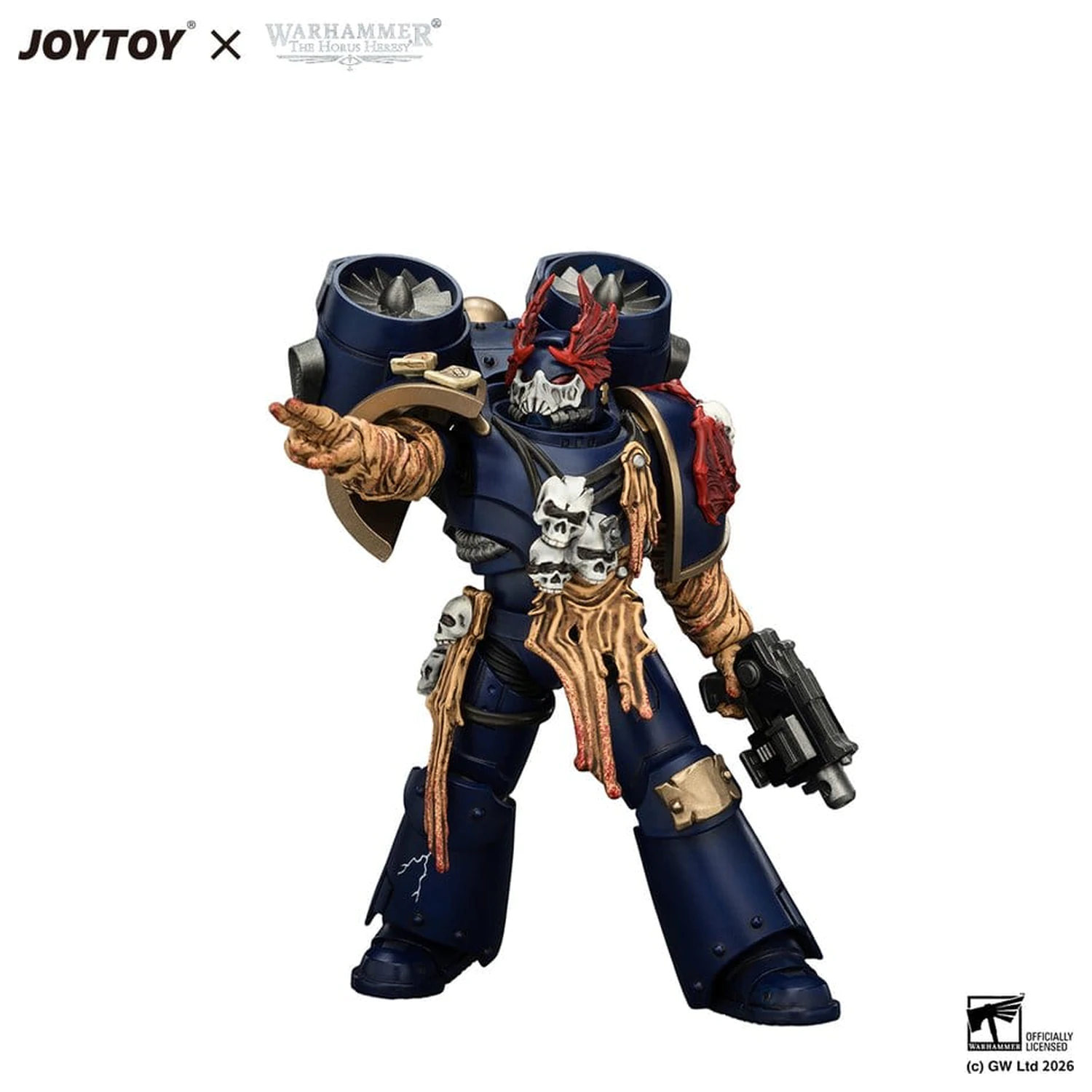 Warhammer The Horus Heresy figurka akcji Night Lords Night Raptor Huntmaster 12 cm zdjęcie produktu