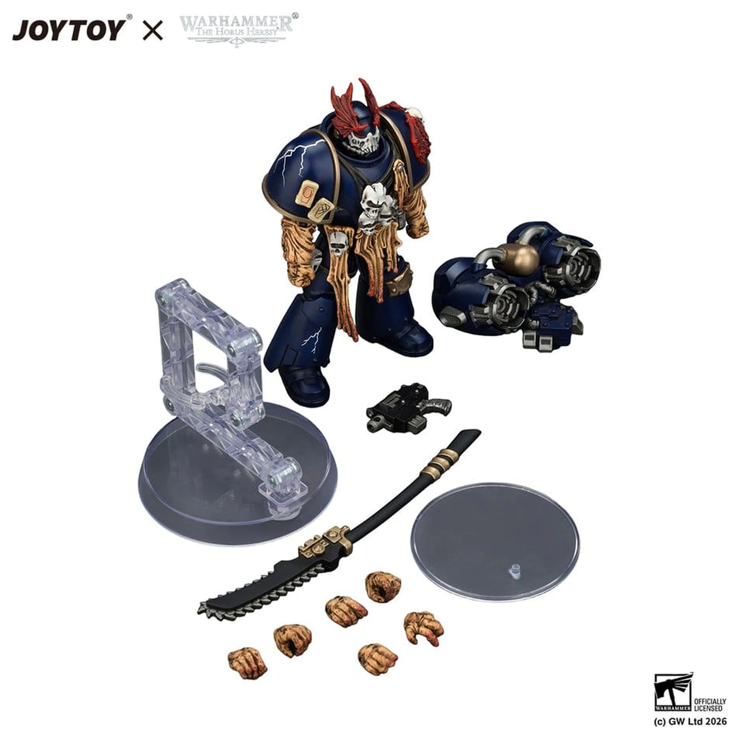 Warhammer The Horus Heresy figurka akcji Night Lords Night Raptor Huntmaster 12 cm zdjęcie produktu