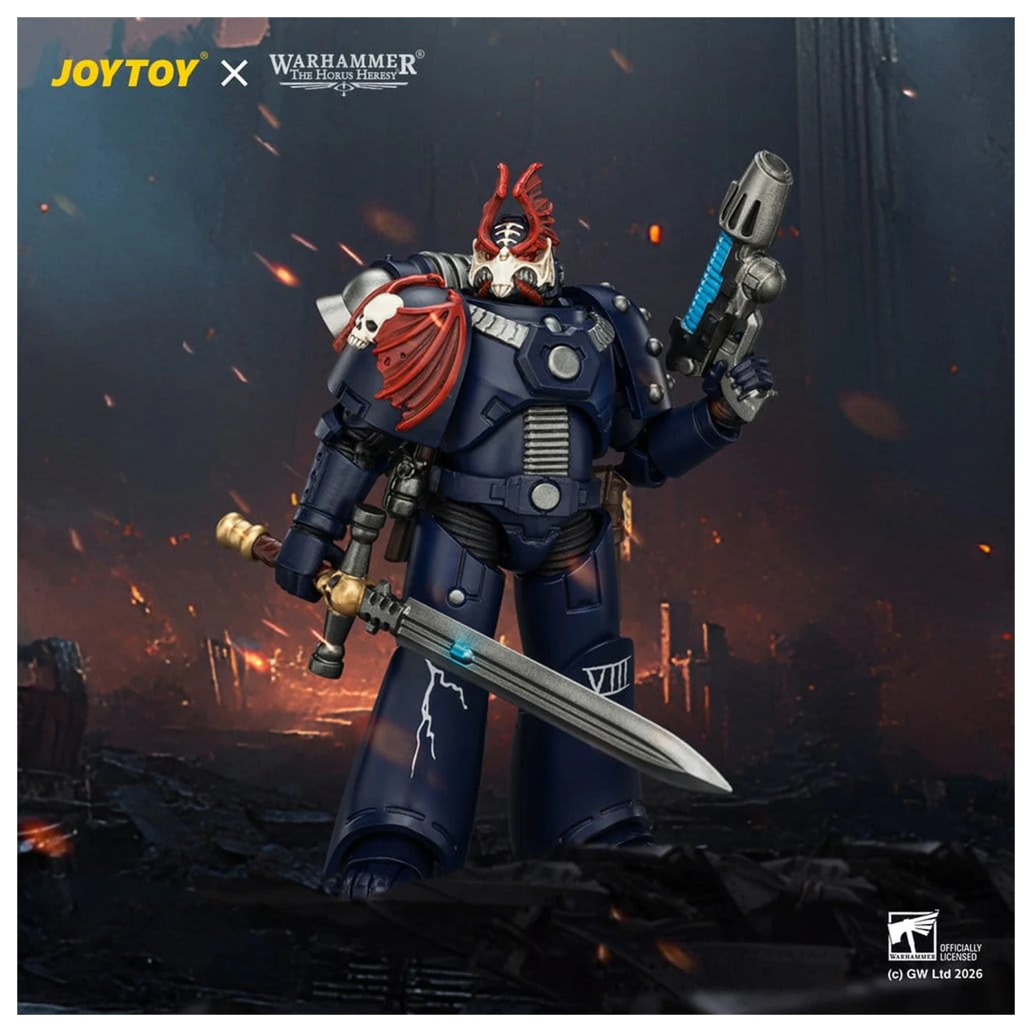Warhammer The Horus Heresy figurka akcji Night Lords Tactical Legionary MKVI 12 cm zdjęcie produktu