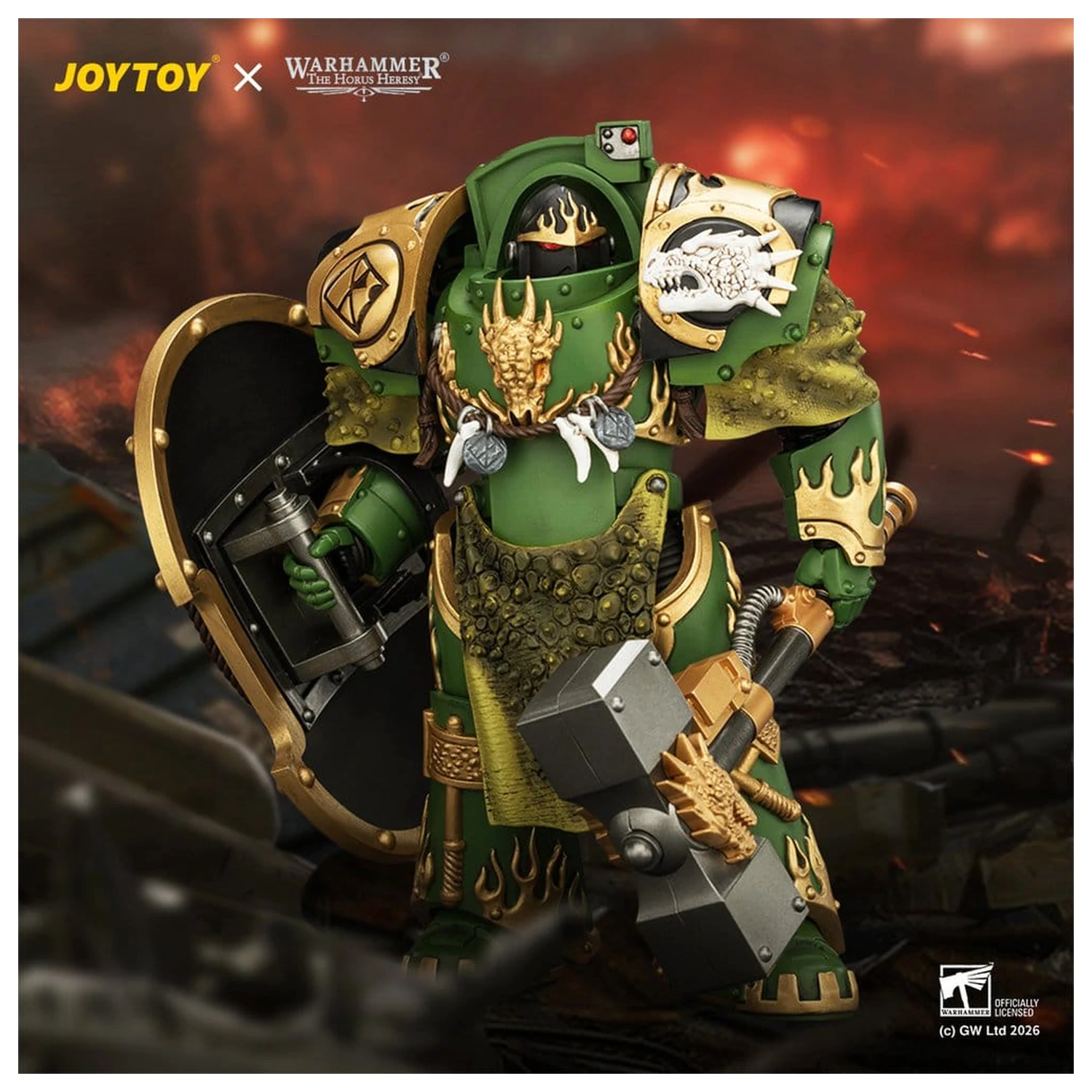 Warhammer The Horus Heresy figurka Salamanders Firedrake Terminator 1 14 cm zdjęcie produktu