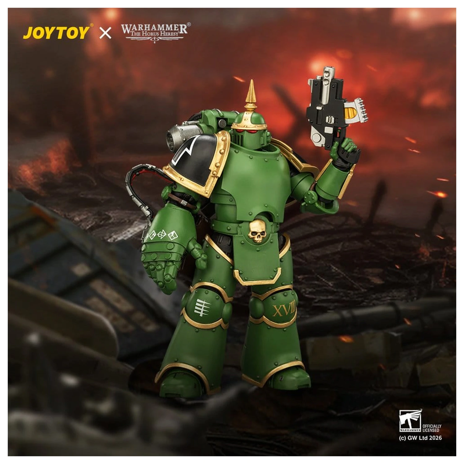 Warhammer The Horus Heresy figurka akcji Salamanders MK III Tactical Legionary 12 cm zdjęcie produktu
