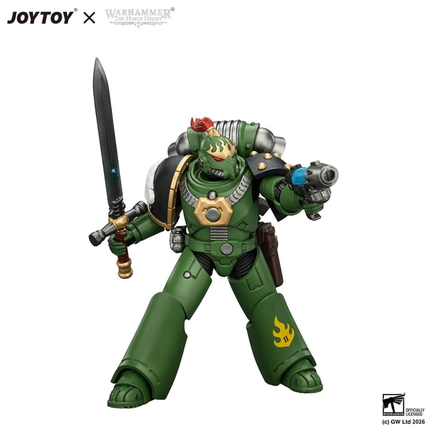 Warhammer The Horus Heresy figurka akcji Salamanders MKVI Tactical Legionary 12 cm zdjęcie produktu