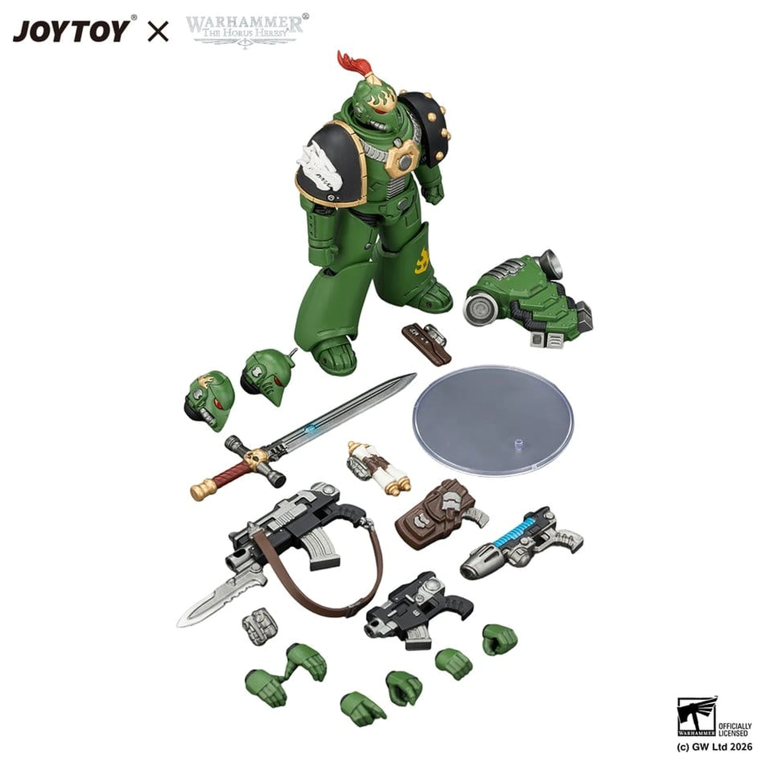 Warhammer The Horus Heresy figurka akcji Salamanders MKVI Tactical Legionary 12 cm zdjęcie produktu