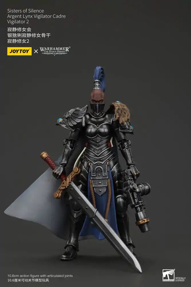 Warhammer The Horus Heresy Figurka Akcji Sisters of Silence Argent Lynx Vigilator Cadre Vigilator 2 19 cm zdjęcie produktu