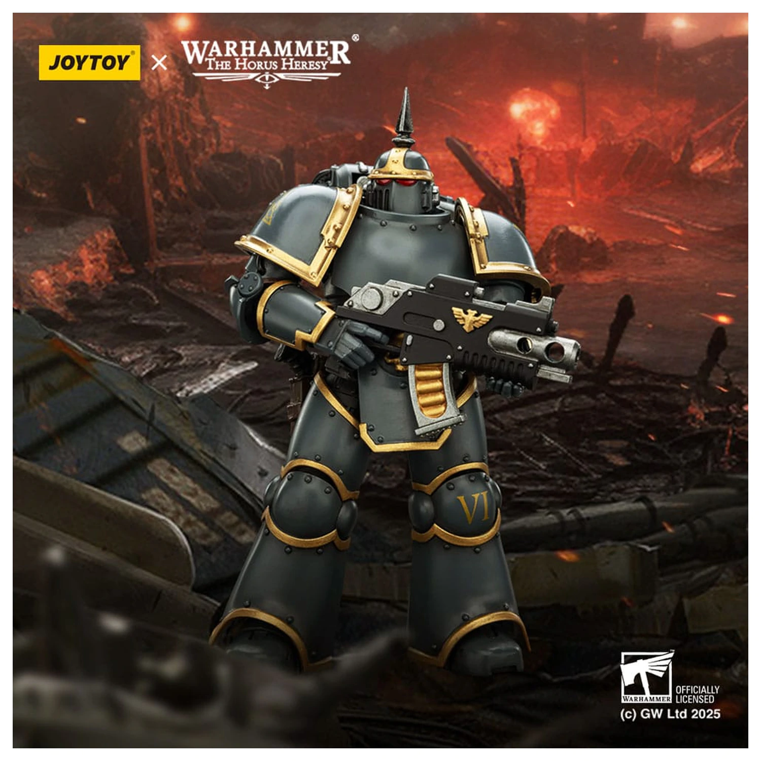 Warhammer The Horus Heresy figurka Space Wolves MK lll Tactical Legionary 12 cm zdjęcie produktu