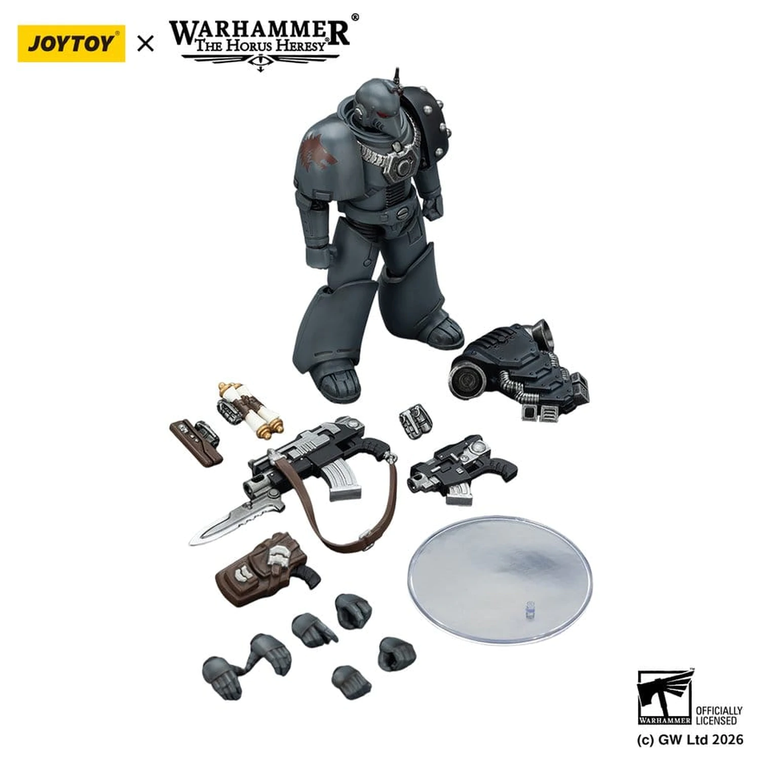 Warhammer The Horus Heresy figurka akcji Space Wolves MKVI Tactical Legionary 12 cm zdjęcie produktu