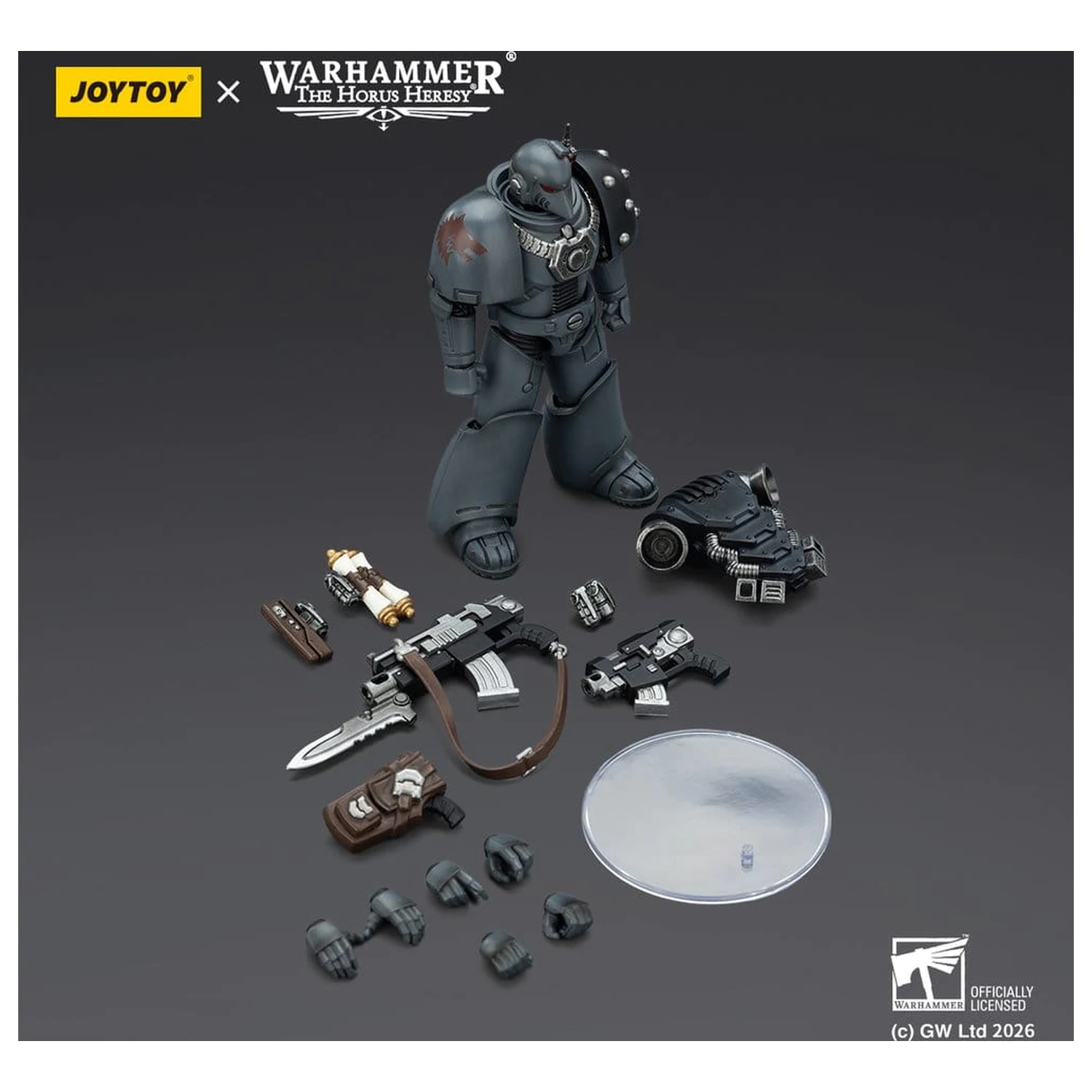Warhammer The Horus Heresy figurka akcji Space Wolves MKVI Tactical Legionary 12 cm zdjęcie produktu