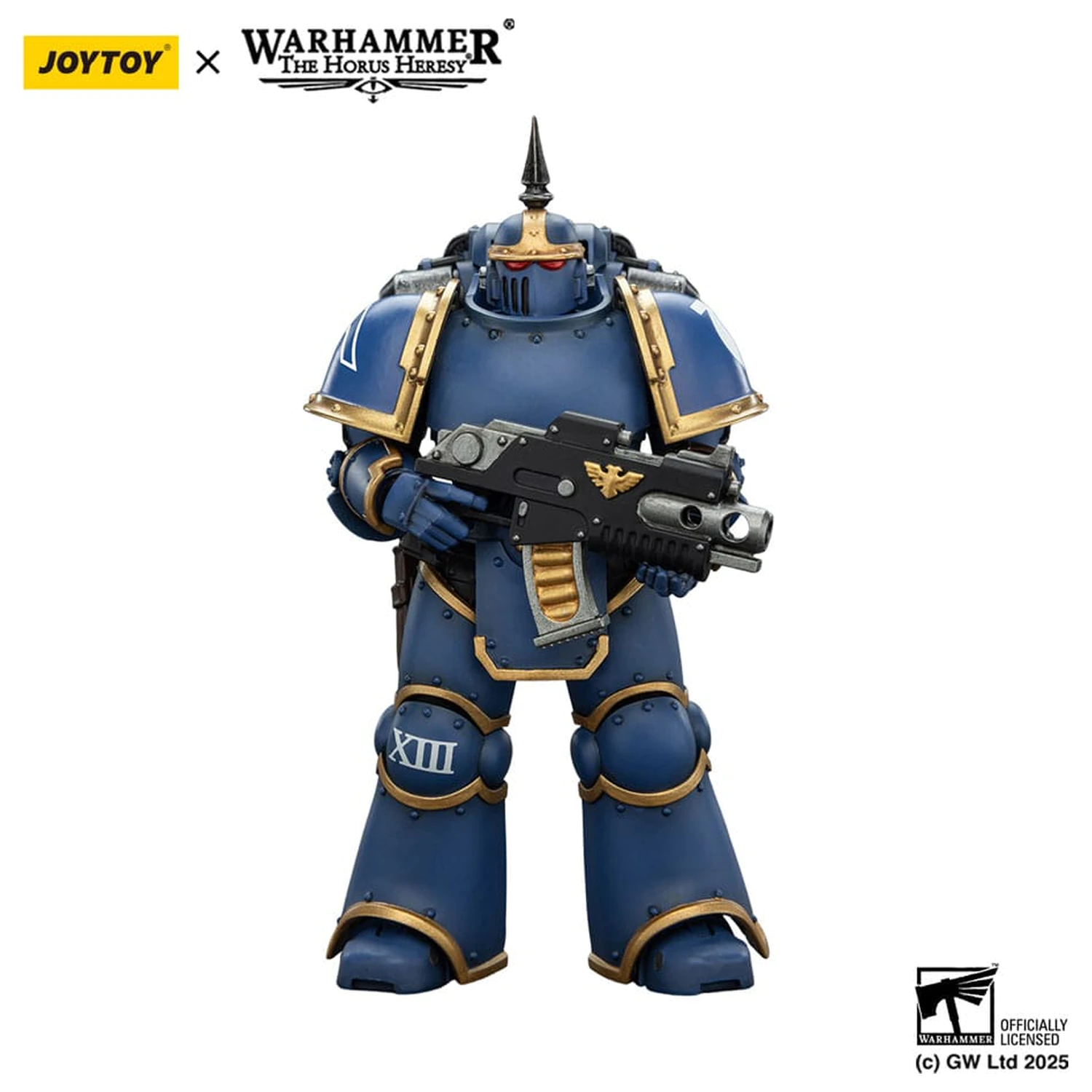 Warhammer The Horus Heresy figurka akcji Ultramarines MK lll taktyczny legionista 12 cm zdjęcie produktu