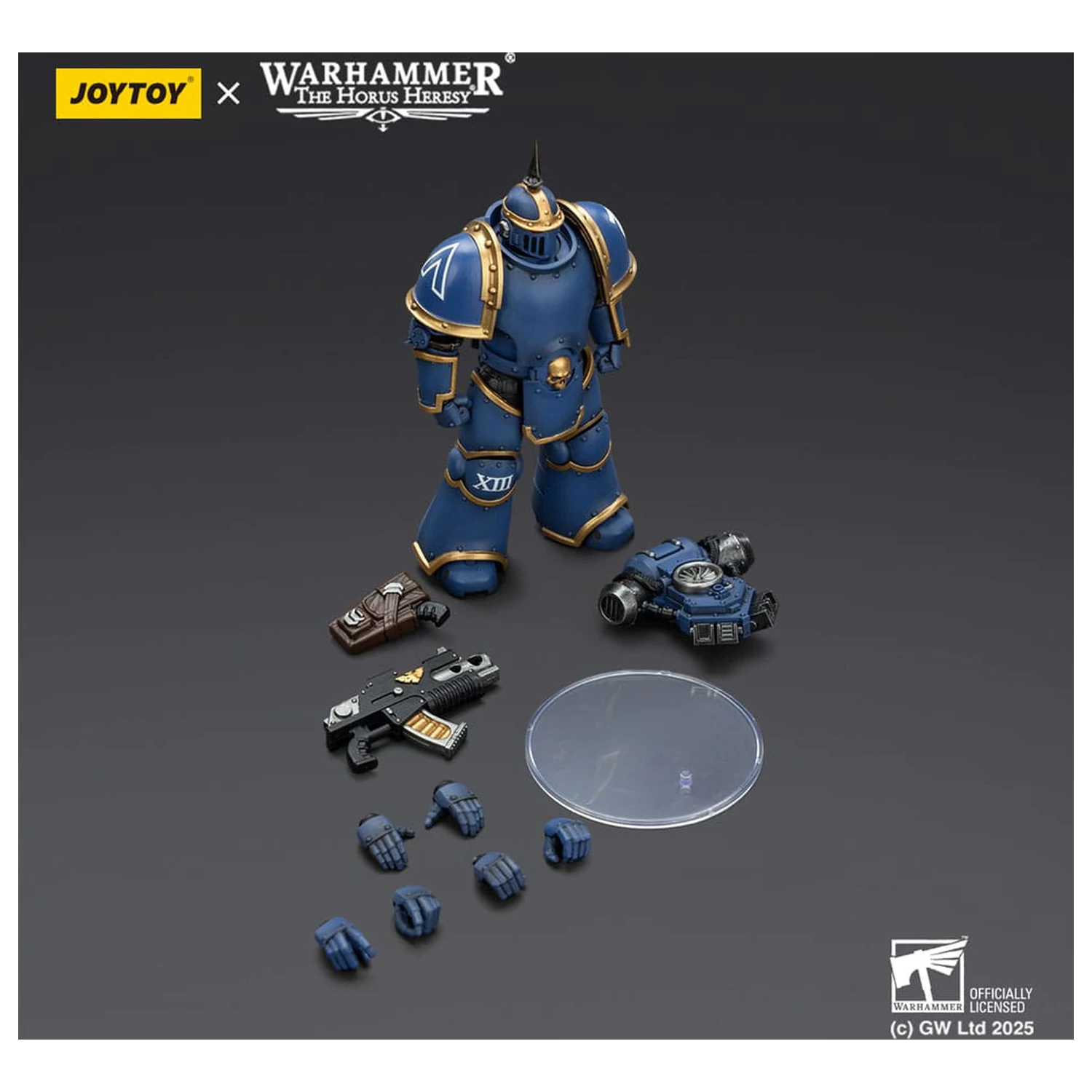 Warhammer The Horus Heresy figurka akcji Ultramarines MK lll taktyczny legionista 12 cm zdjęcie produktu