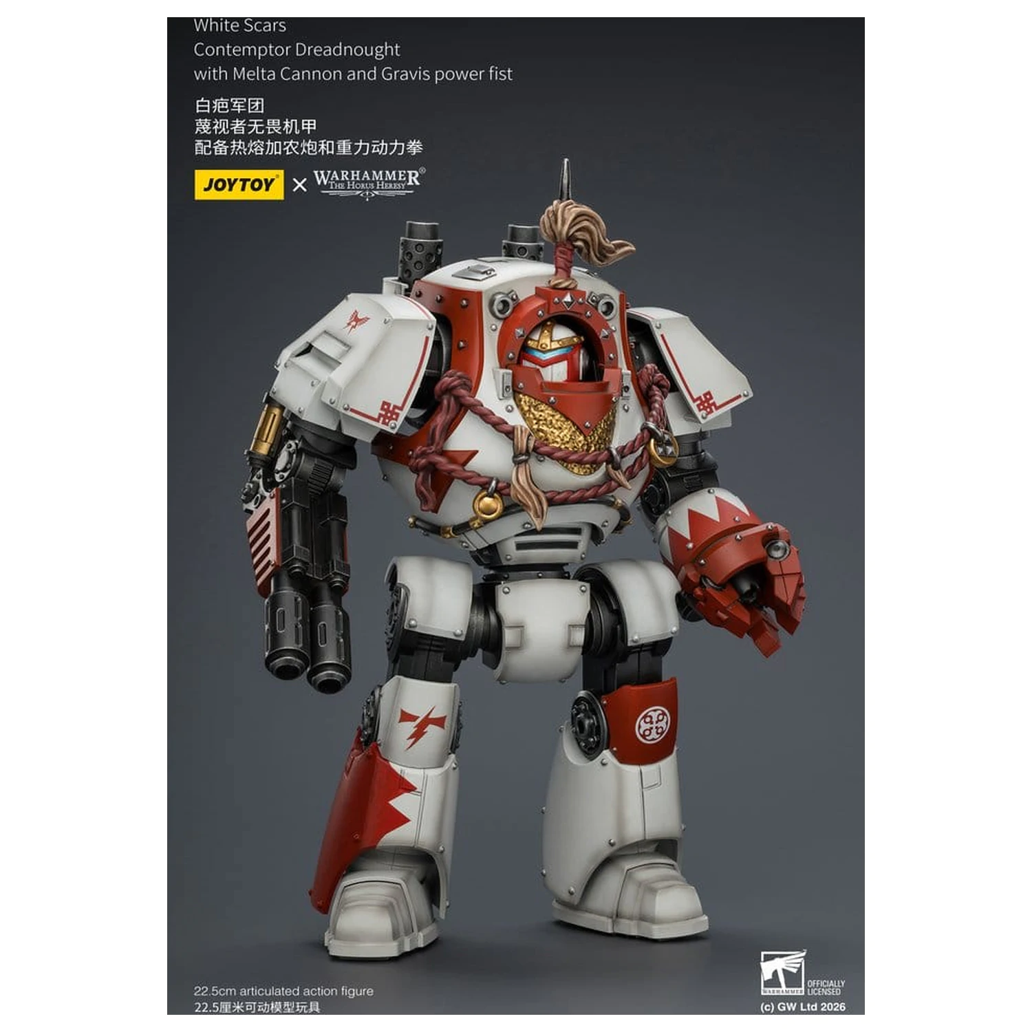 Warhammer The Horus Heresy figurka White Scars Contemptor Dreadnought 23 cm zdjęcie produktu