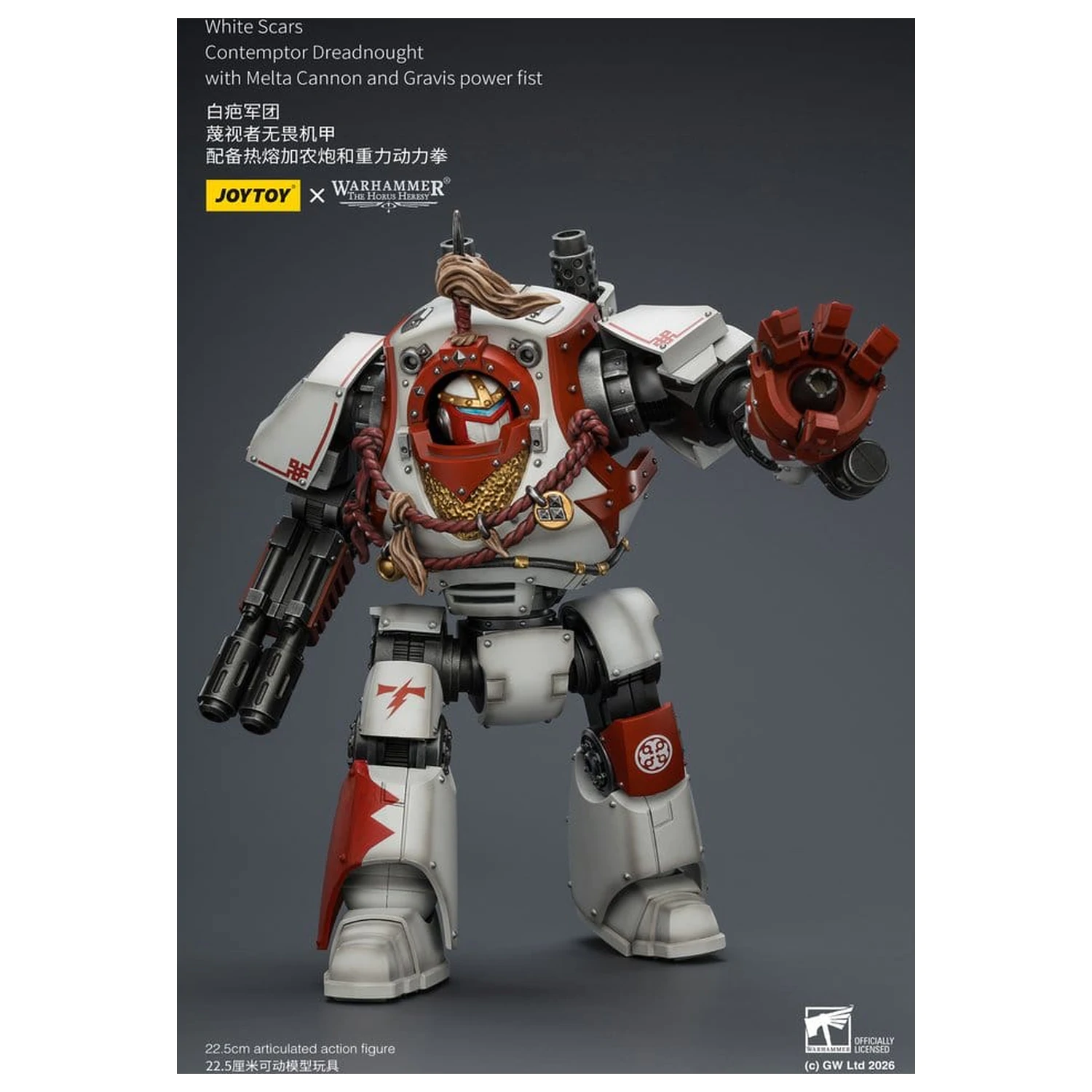 Warhammer The Horus Heresy figurka White Scars Contemptor Dreadnought 23 cm zdjęcie produktu