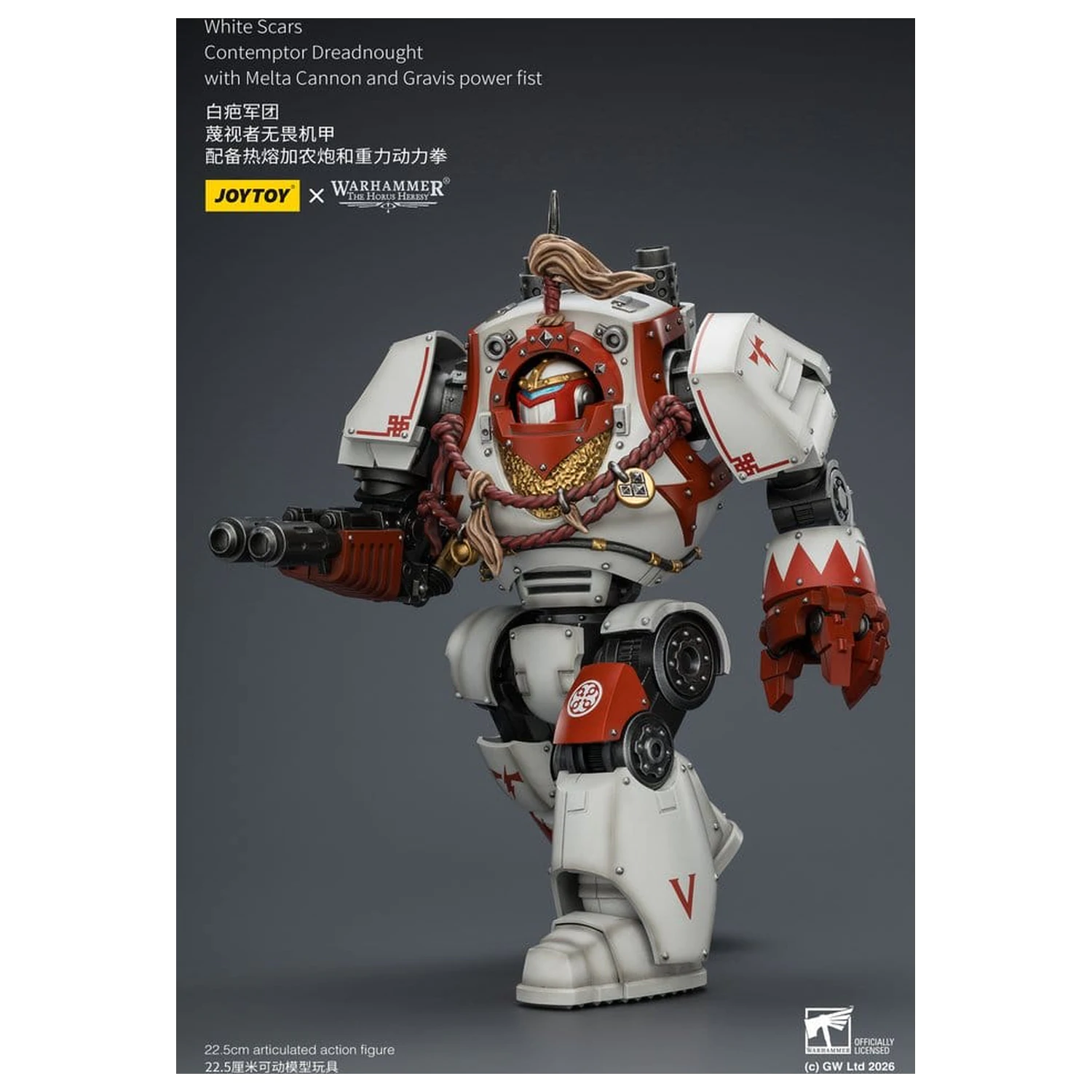 Warhammer The Horus Heresy figurka White Scars Contemptor Dreadnought 23 cm zdjęcie produktu