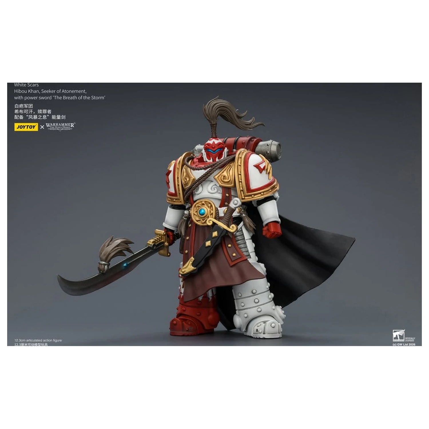 Warhammer The Horus Heresy Action Figure White Scars Hibou Khan, Seeker of Atonement 12 cm zdjęcie produktu