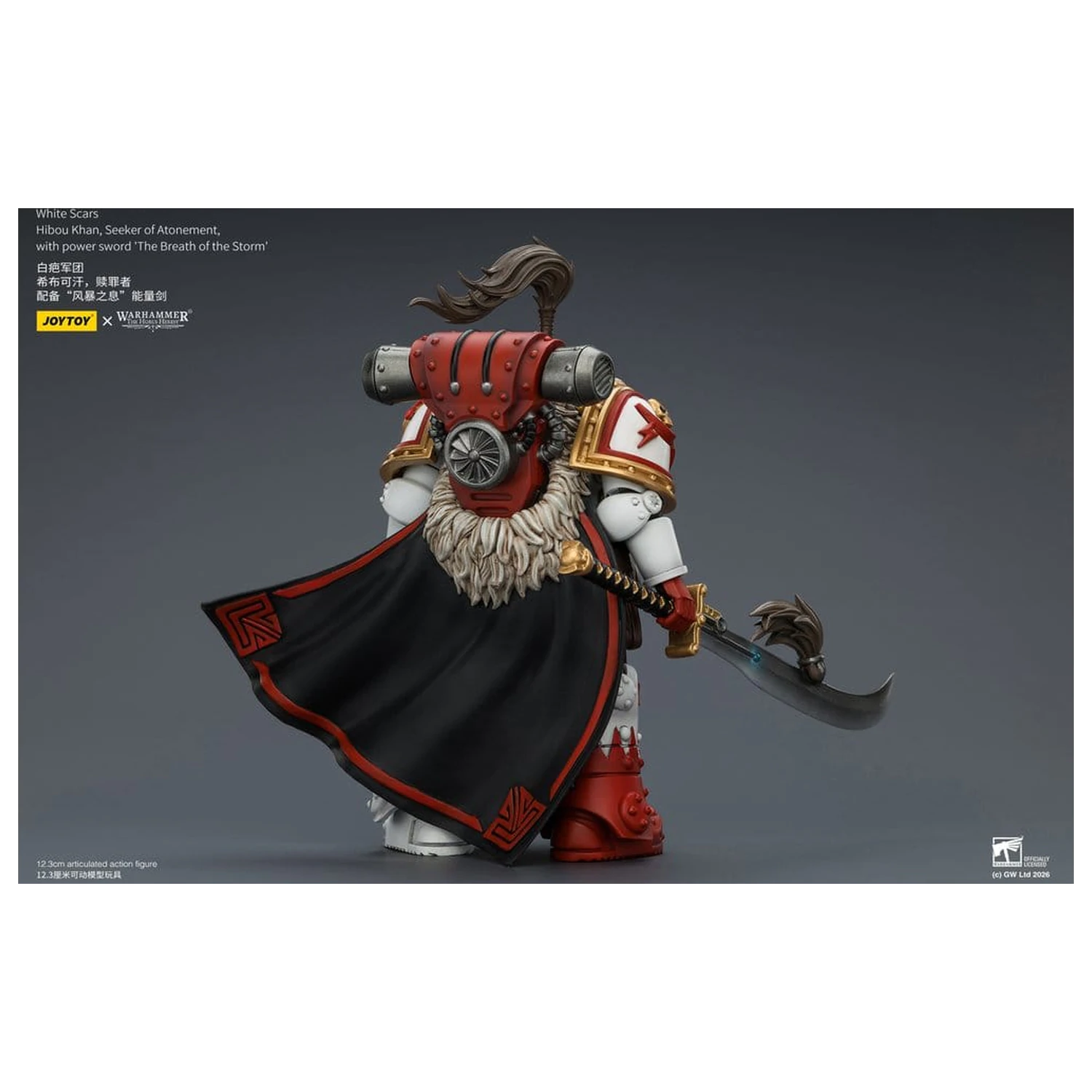 Warhammer The Horus Heresy Action Figure White Scars Hibou Khan, Seeker of Atonement 12 cm zdjęcie produktu