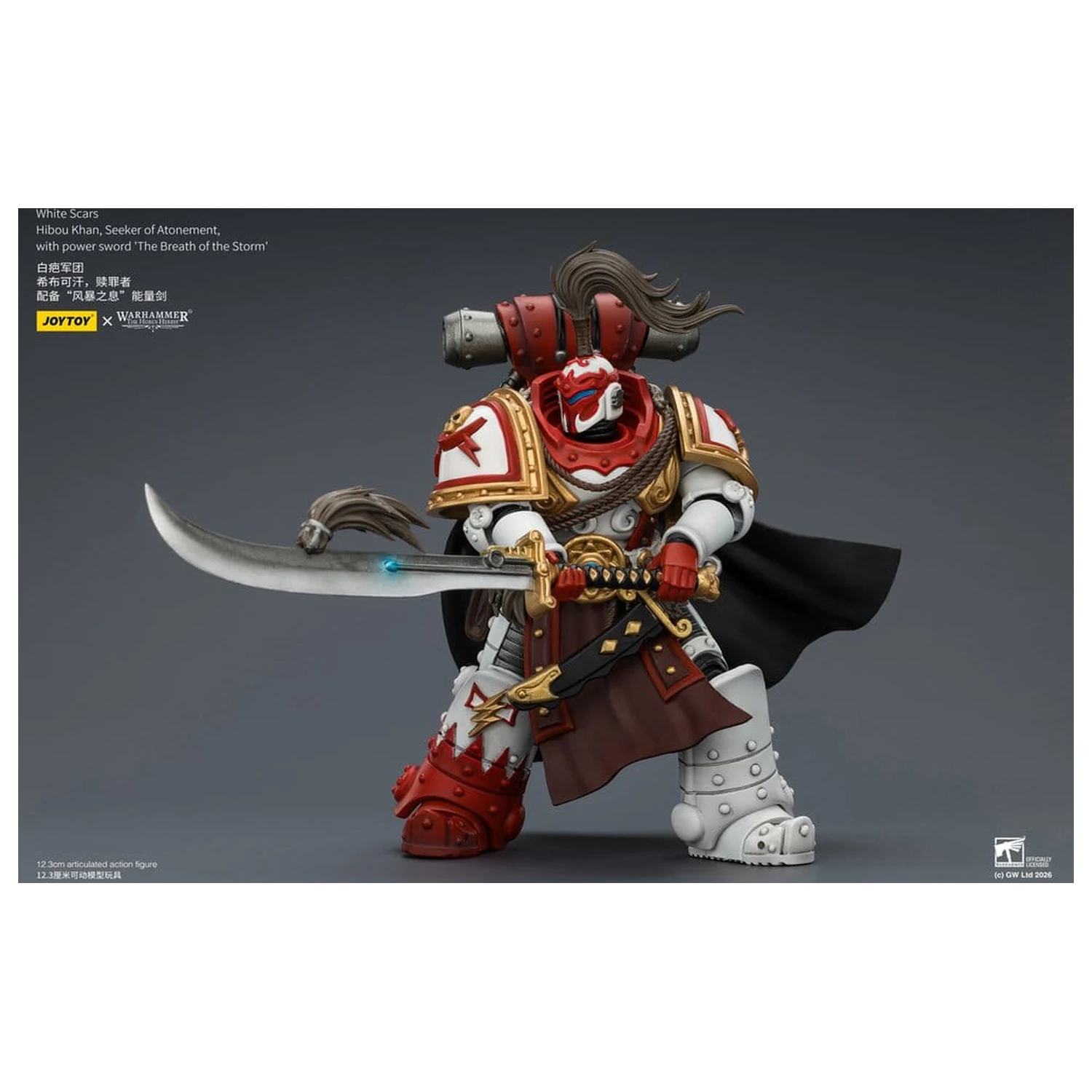 Warhammer The Horus Heresy Action Figure White Scars Hibou Khan, Seeker of Atonement 12 cm zdjęcie produktu