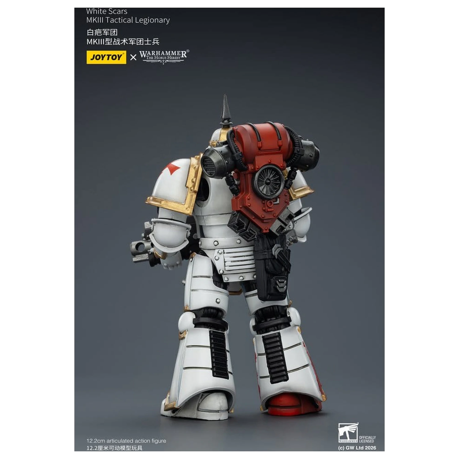 Warhammer The Horus Heresy figurka akcji White Scars MKIll Tactical Legionary 12 cm zdjęcie produktu