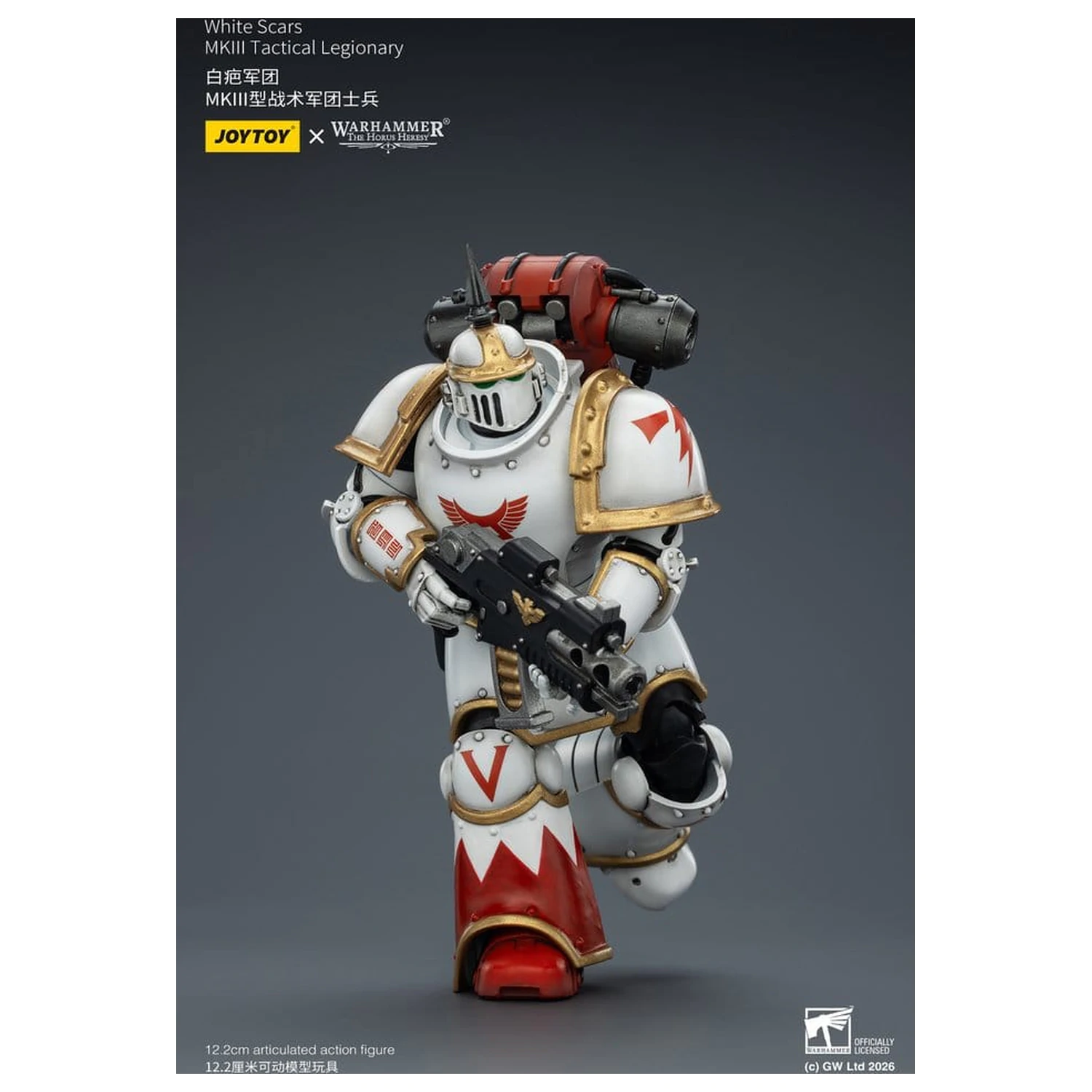 Warhammer The Horus Heresy figurka akcji White Scars MKIll Tactical Legionary 12 cm zdjęcie produktu