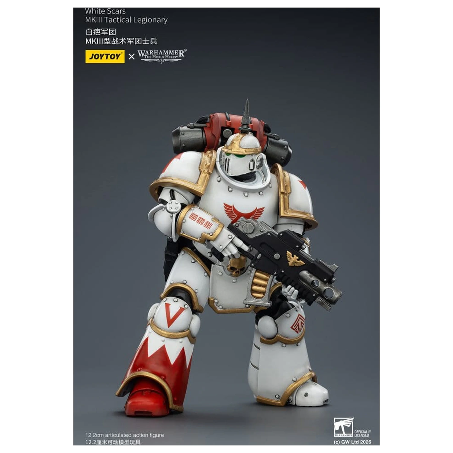 Warhammer The Horus Heresy figurka akcji White Scars MKIll Tactical Legionary 12 cm zdjęcie produktu