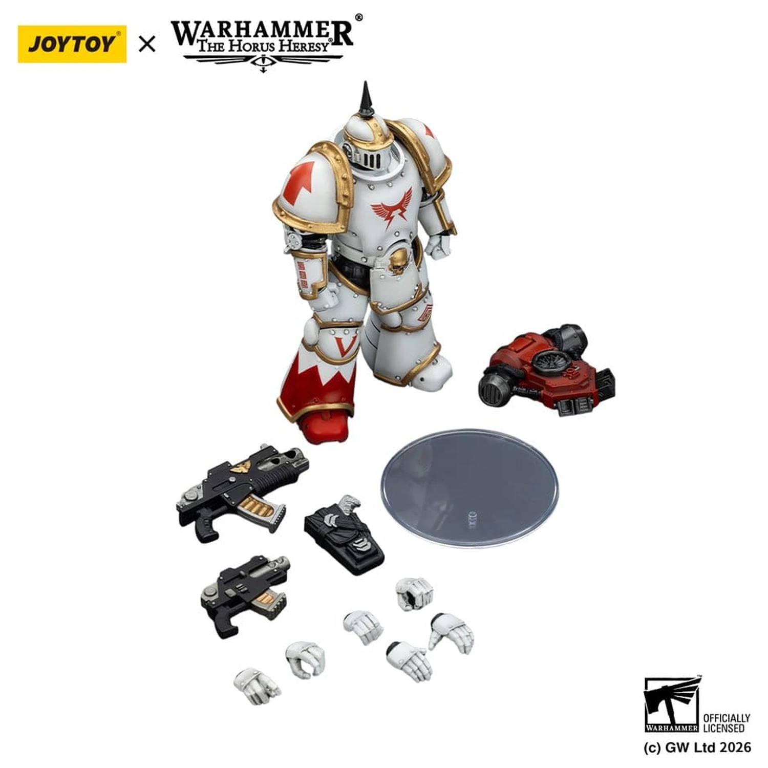 Warhammer The Horus Heresy figurka akcji White Scars MKIll Tactical Legionary 12 cm zdjęcie produktu