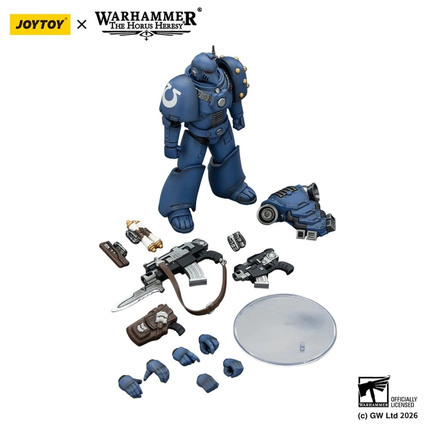 Warhammer The Horus Heresy Figurka Akcji Ultramarines MKVI Tactical Legionary 12 cm zdjęcie produktu