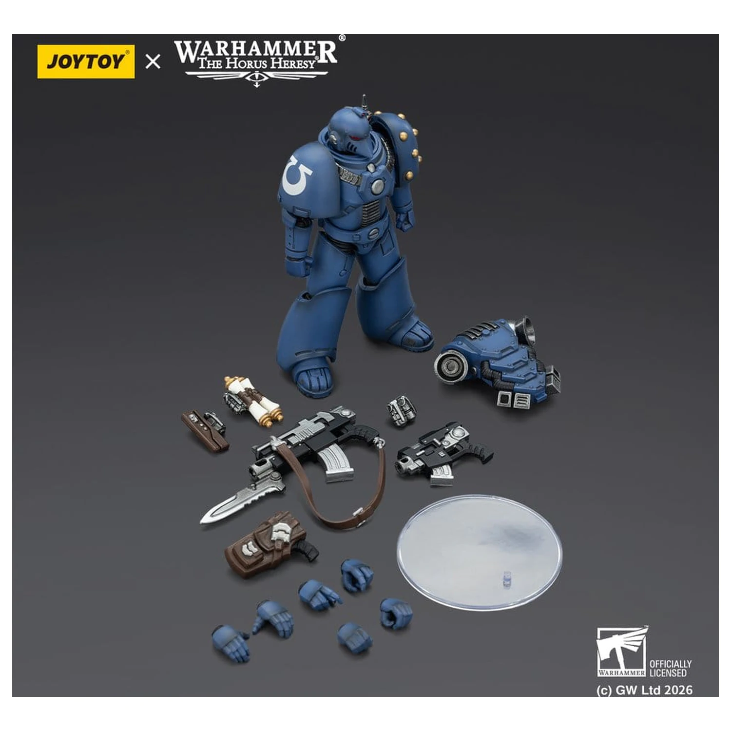 Warhammer The Horus Heresy Figurka Akcji Ultramarines MKVI Tactical Legionary 12 cm zdjęcie produktu