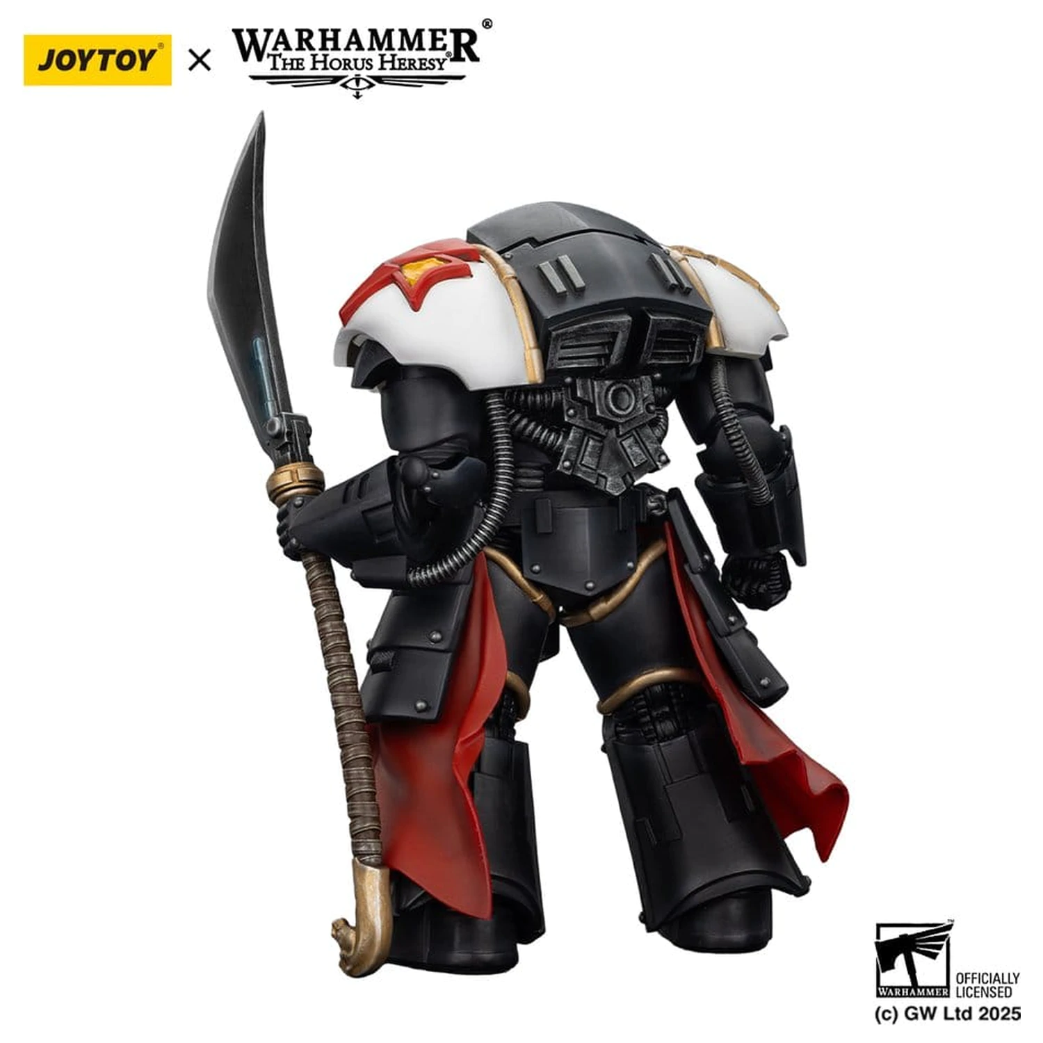 Warhammer The Horus Heresy figurka akcji White Scars Ebon Keshig Terminator 1 z Power Glaive 13 cm zdjęcie produktu