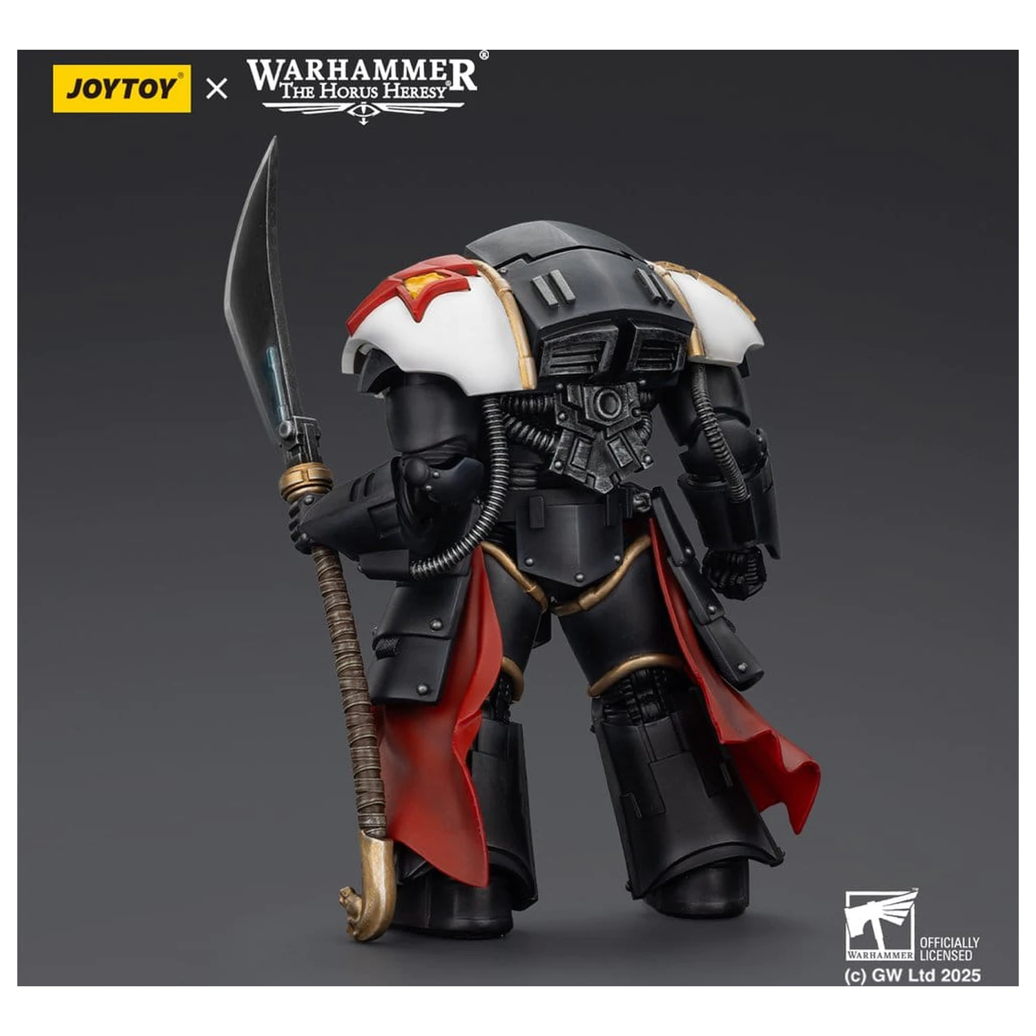 Warhammer The Horus Heresy figurka akcji White Scars Ebon Keshig Terminator 1 z Power Glaive 13 cm zdjęcie produktu