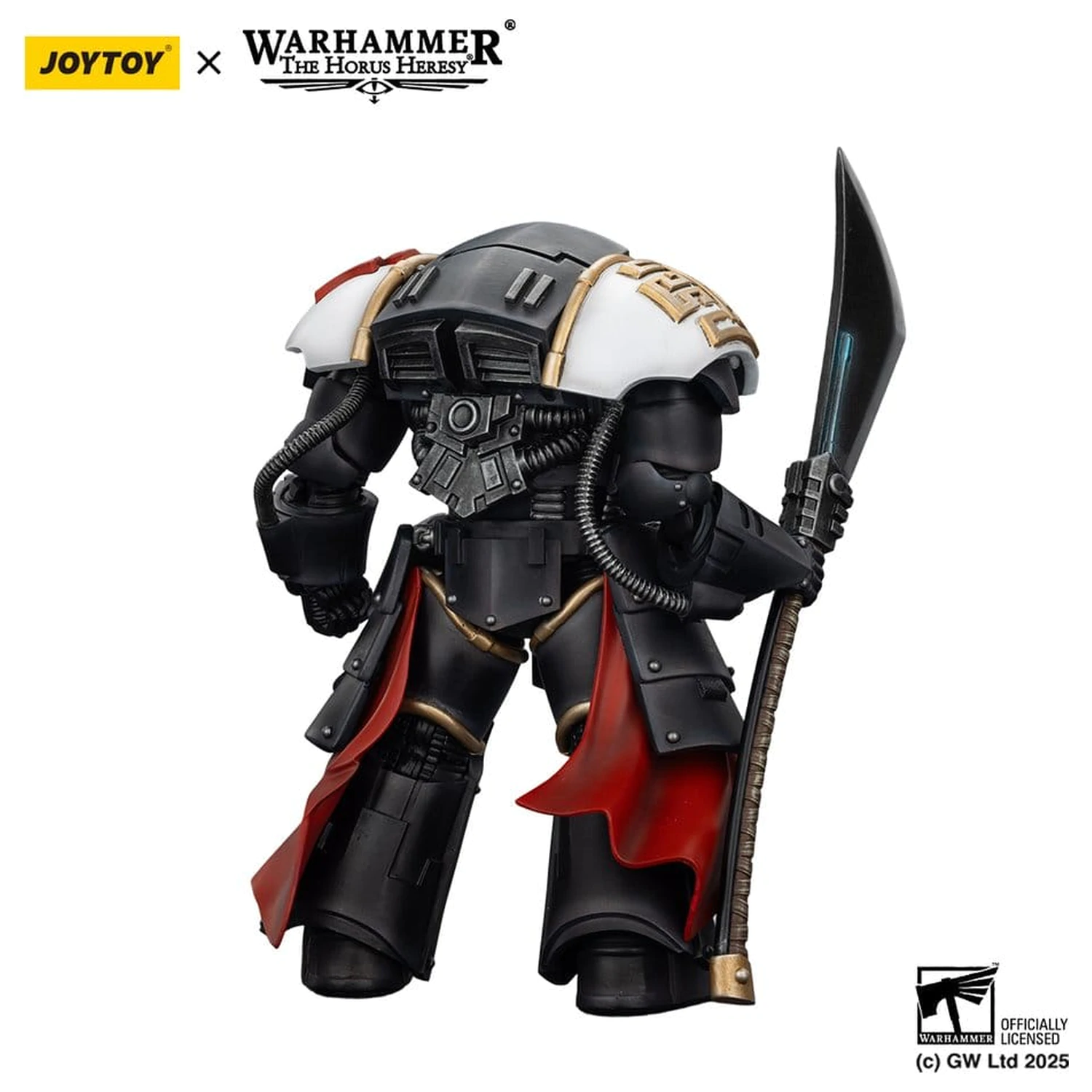 Warhammer The Horus Heresy figurka akcji White Scars Ebon Keshig Terminator 2 z Power Glaive 13 cm zdjęcie produktu