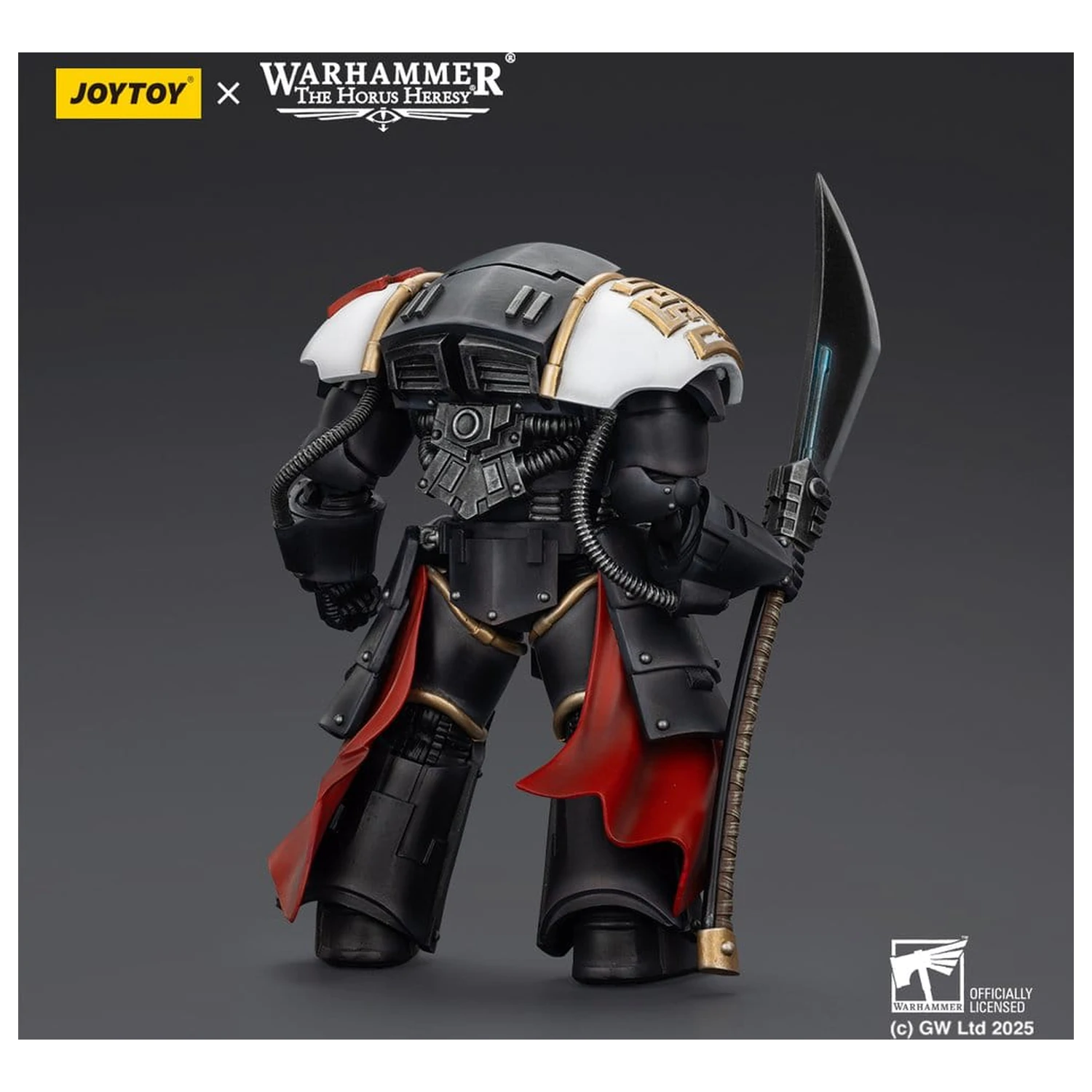 Warhammer The Horus Heresy figurka akcji White Scars Ebon Keshig Terminator 2 z Power Glaive 13 cm zdjęcie produktu