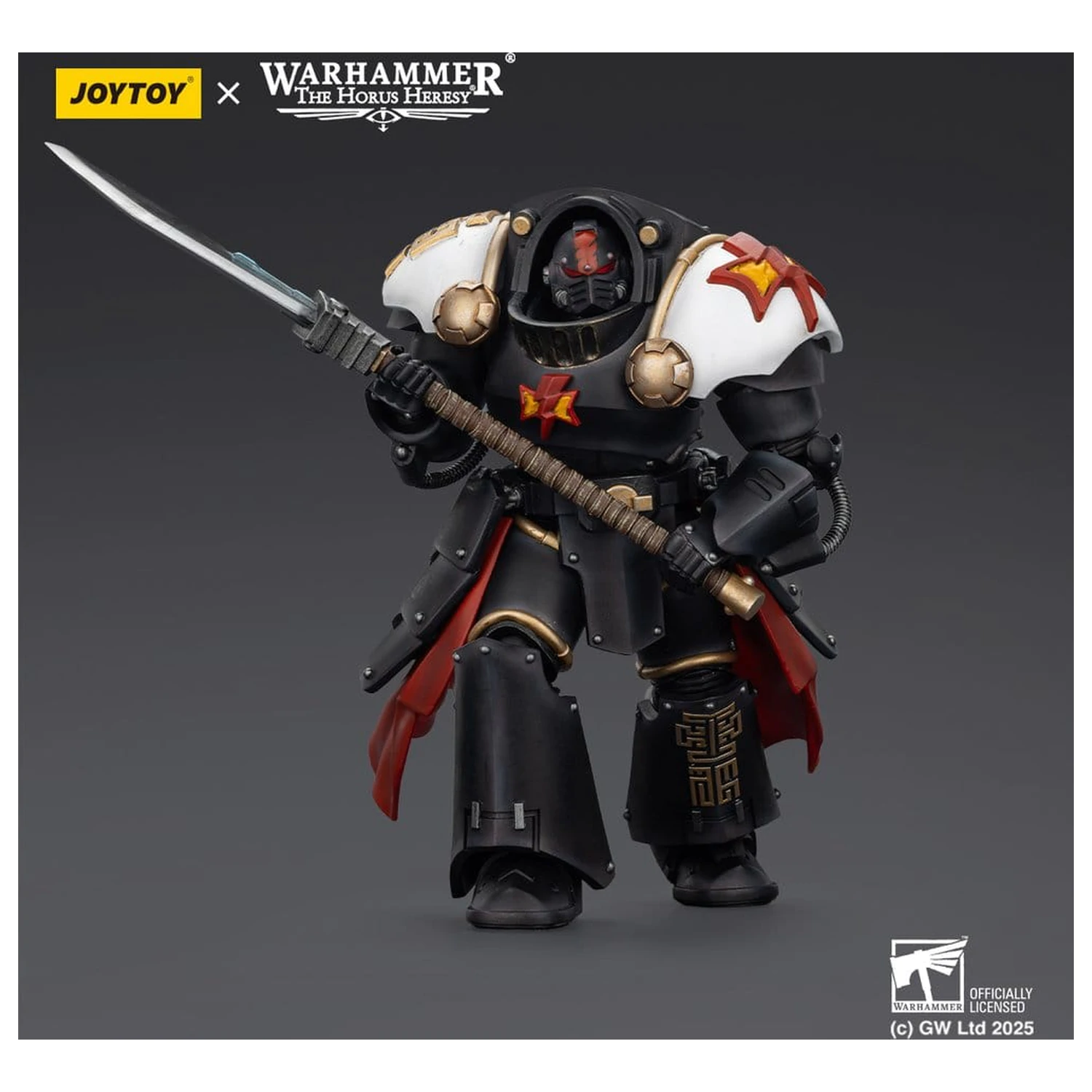 Warhammer The Horus Heresy figurka akcji White Scars Ebon Keshig Terminator 2 z Power Glaive 13 cm zdjęcie produktu