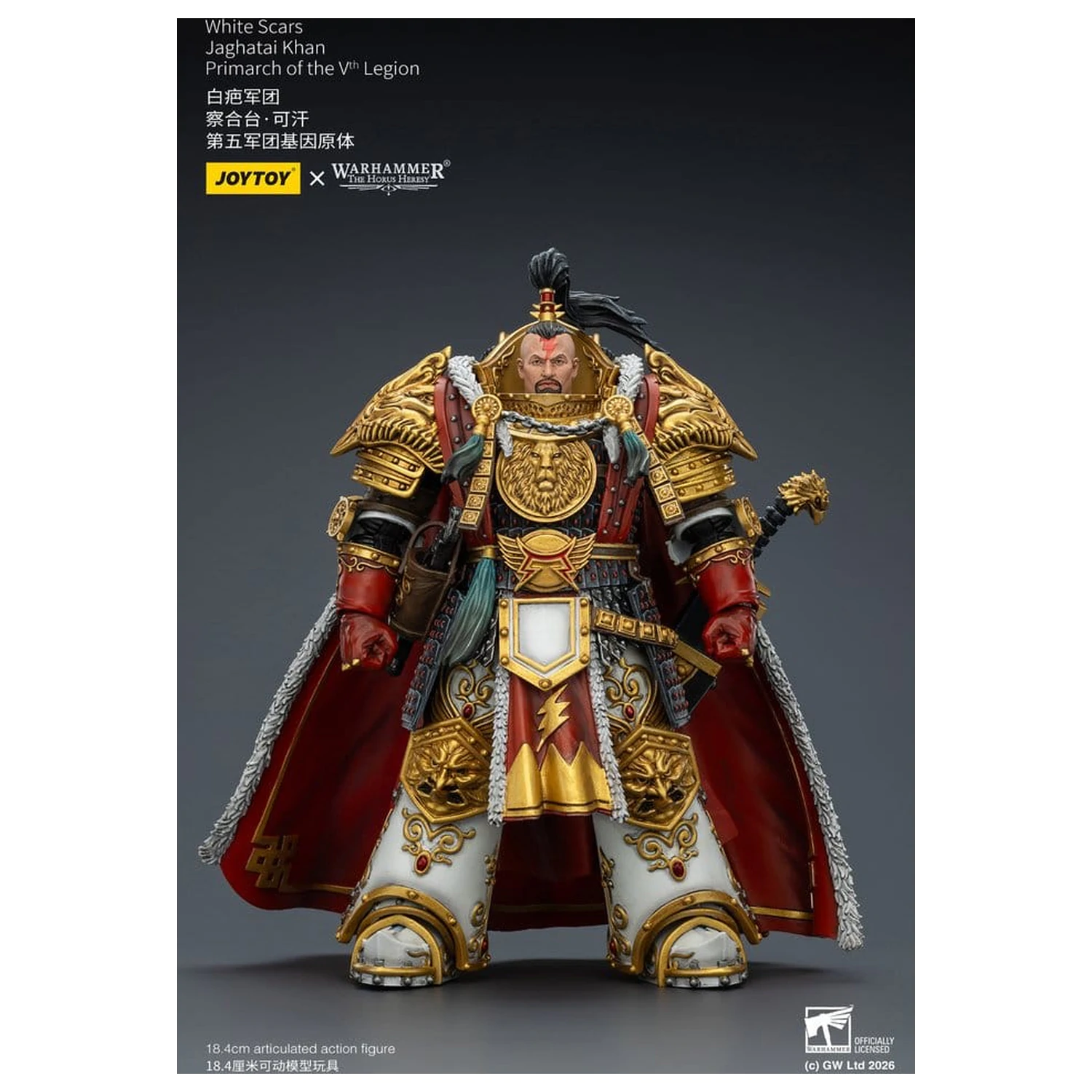 Warhammer The Horus Heresy Action Figure White Scars Jaghatai Khan Primarch of the Vth Legion 19 cm zdjęcie produktu