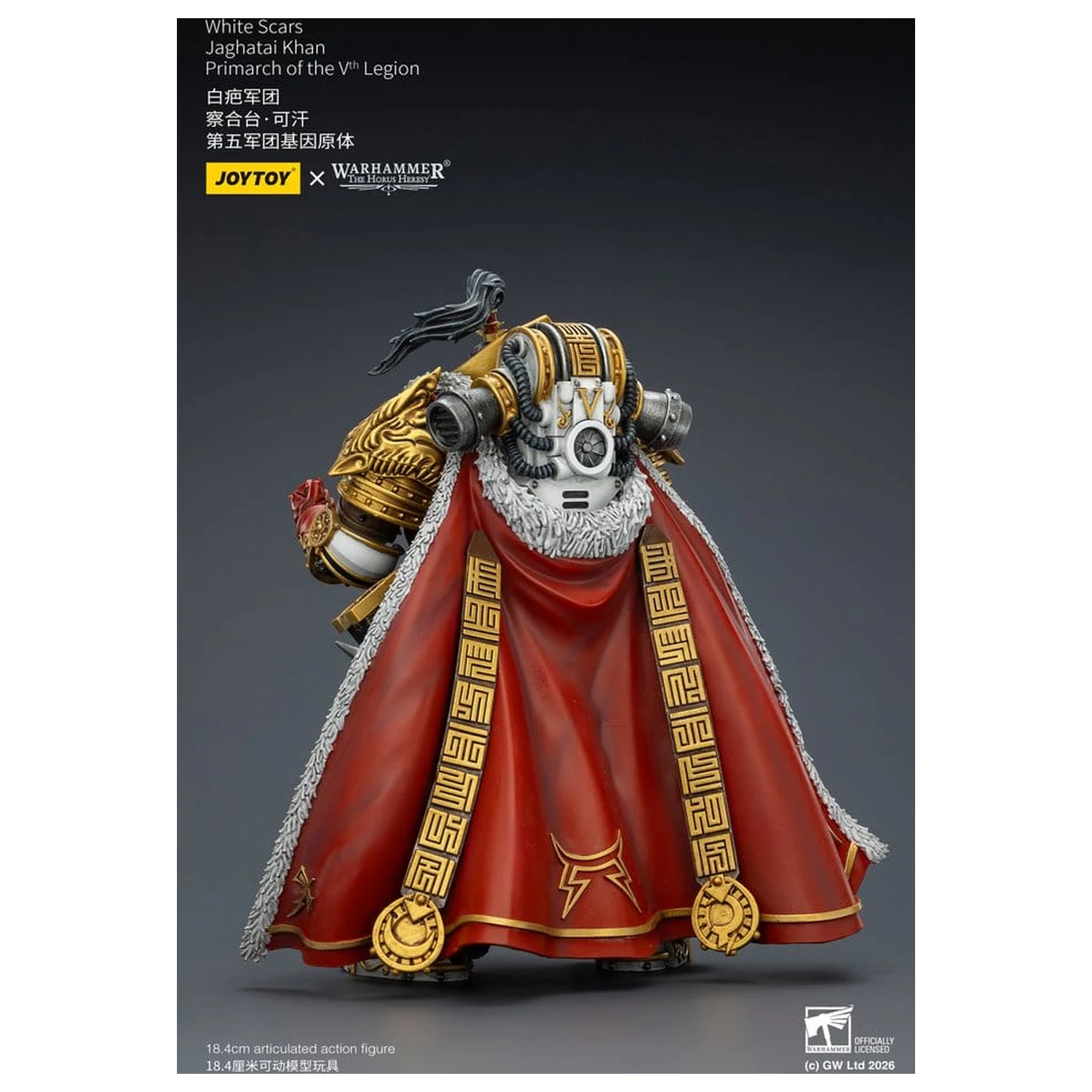 Warhammer The Horus Heresy Action Figure White Scars Jaghatai Khan Primarch of the Vth Legion 19 cm zdjęcie produktu