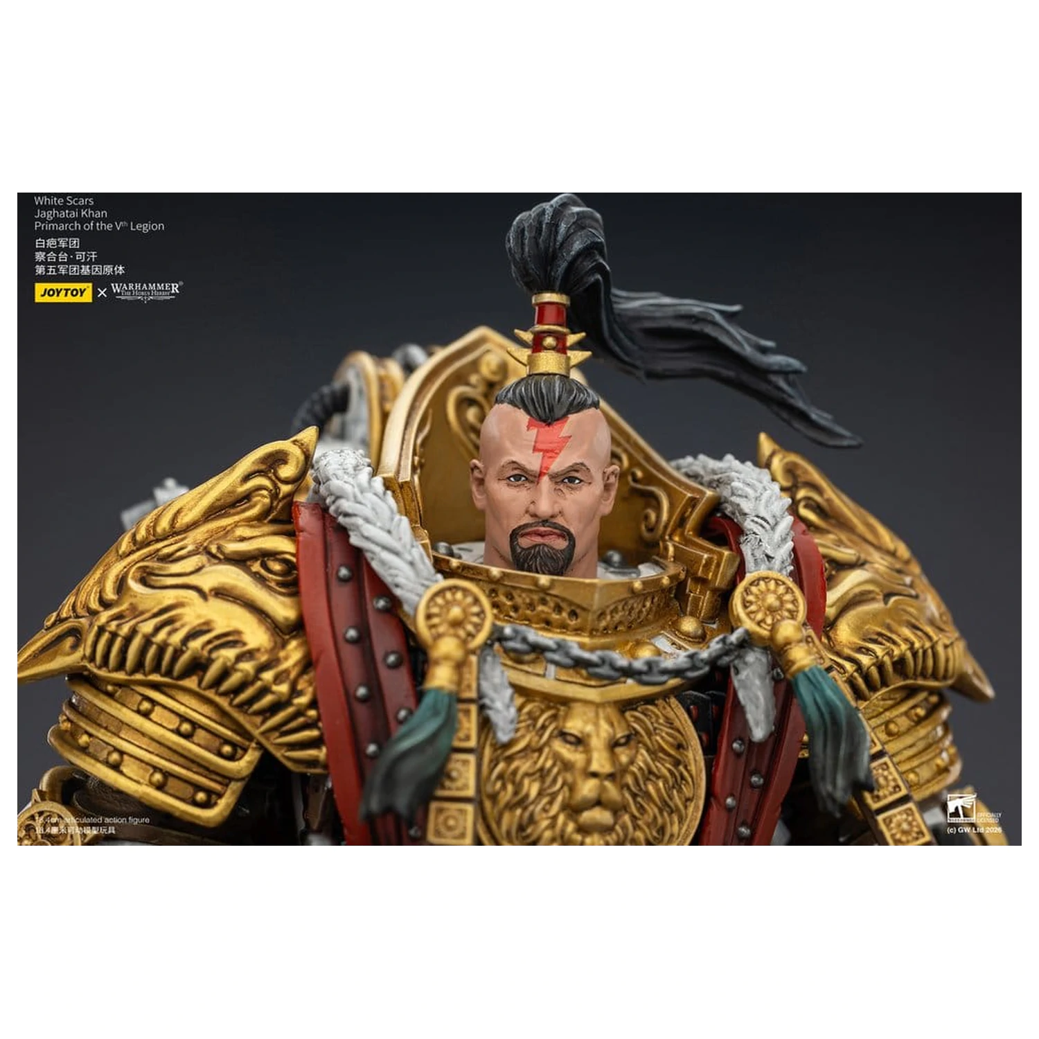 Warhammer The Horus Heresy Action Figure White Scars Jaghatai Khan Primarch of the Vth Legion 19 cm zdjęcie produktu