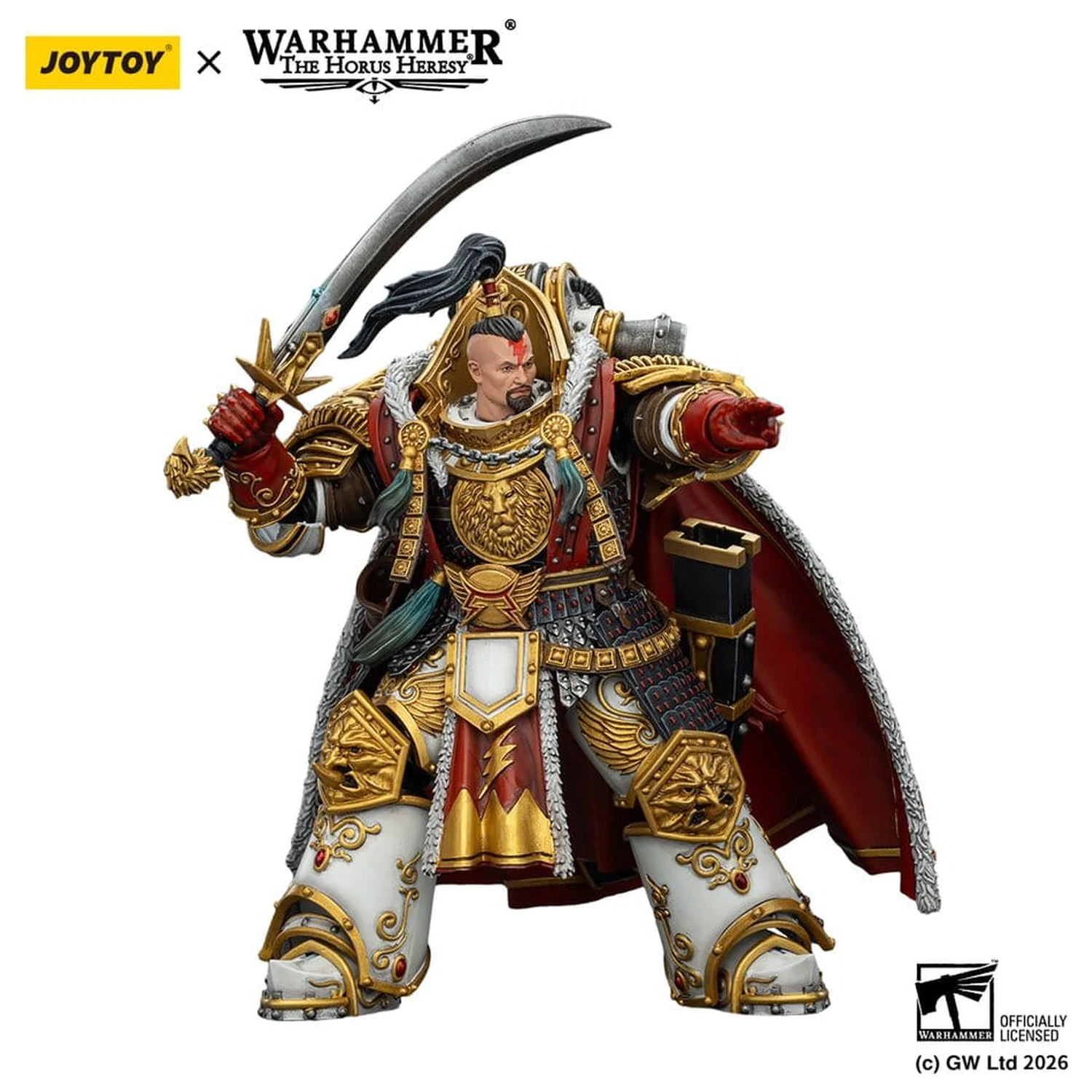 Warhammer The Horus Heresy Action Figure White Scars Jaghatai Khan Primarch of the Vth Legion 19 cm zdjęcie produktu
