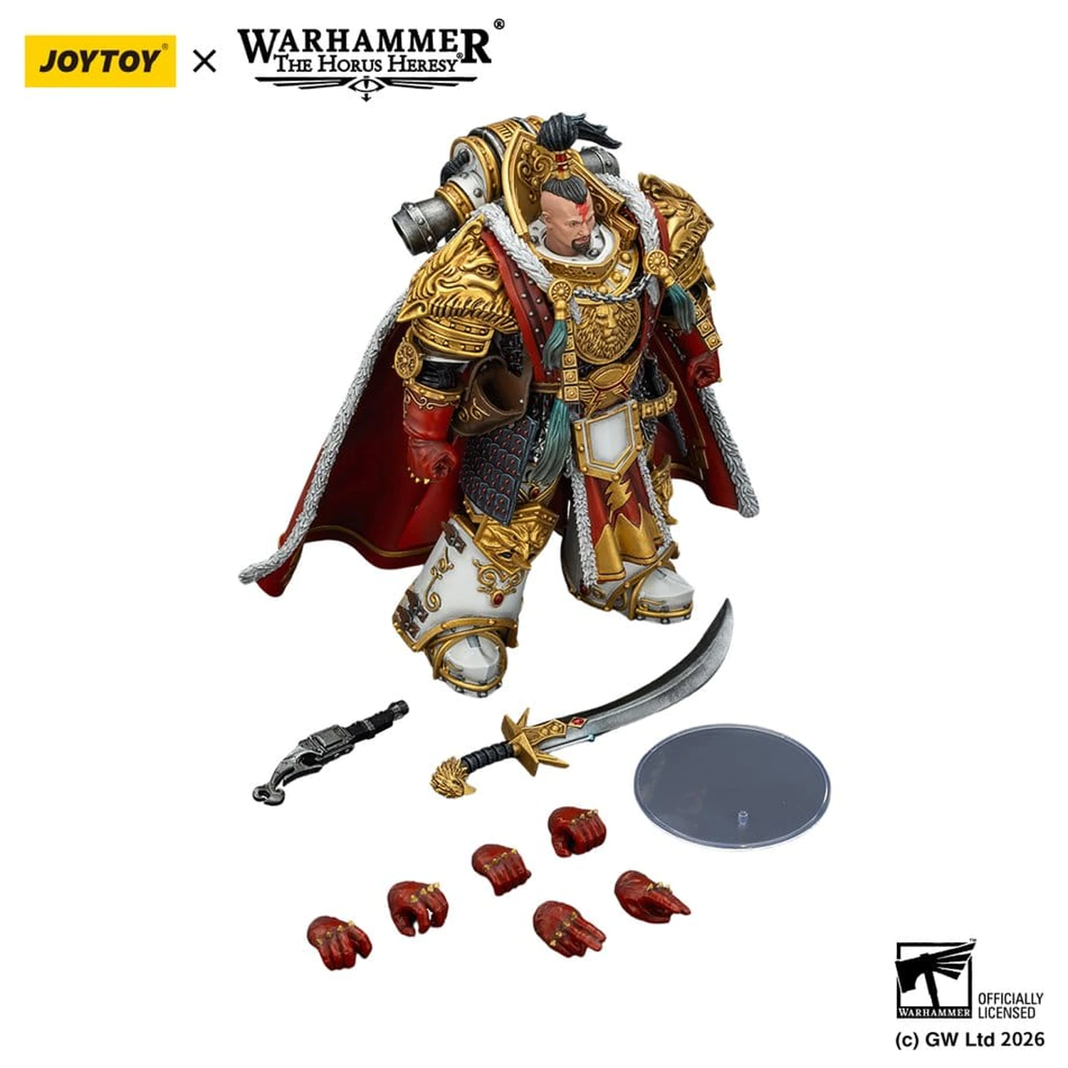 Warhammer The Horus Heresy Action Figure White Scars Jaghatai Khan Primarch of the Vth Legion 19 cm zdjęcie produktu