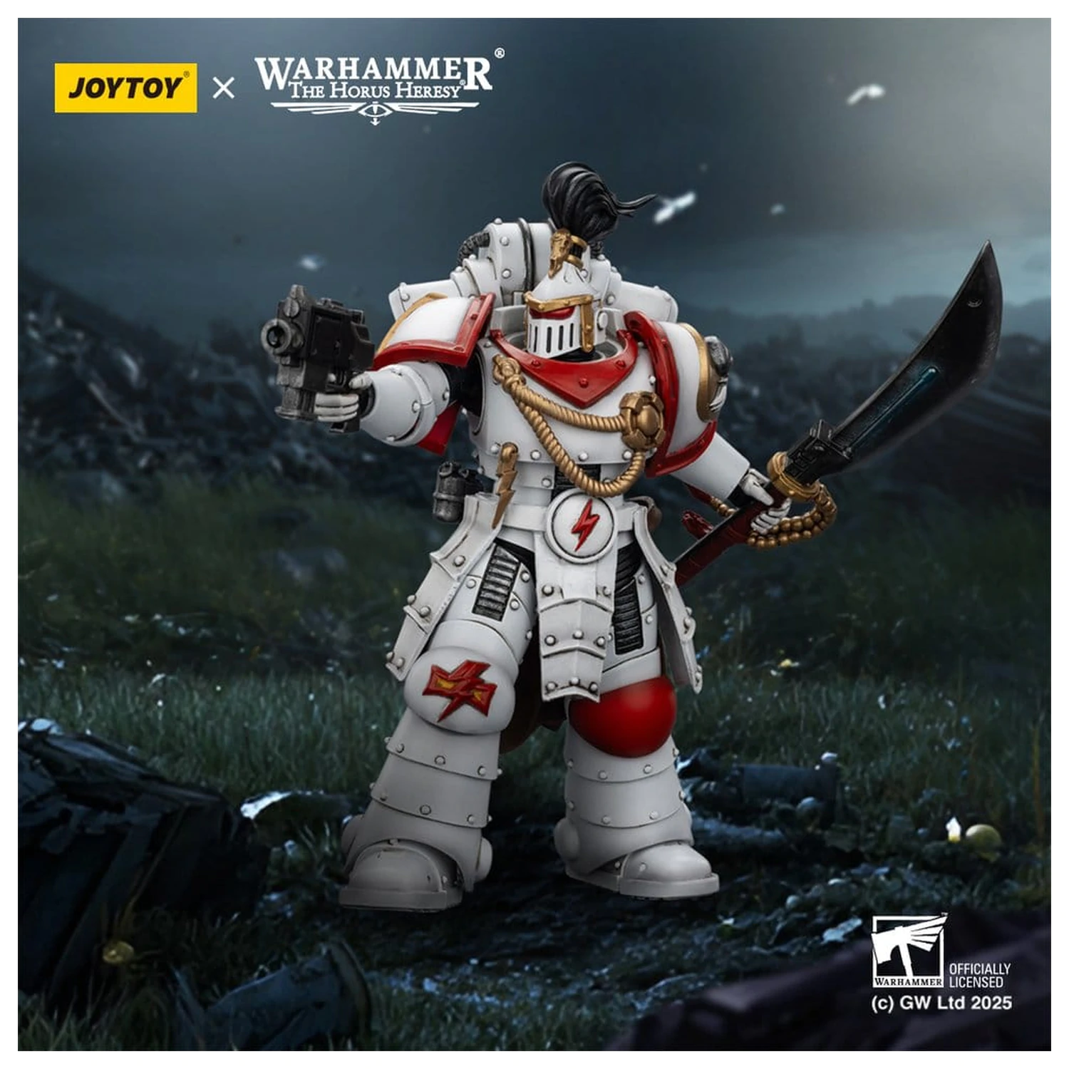 Warhammer The Horus Heresy figurka akcji White Scars Legion Praetor 12 cm zdjęcie produktu