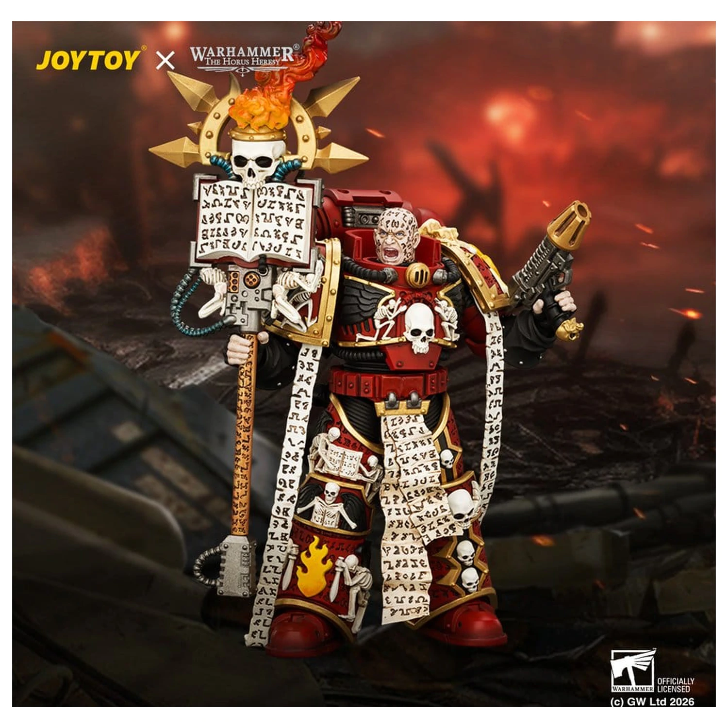 Warhammer The Horus Heresy figurka Word Bearers Erebus, the Dark Apostle 13 cm zdjęcie produktu