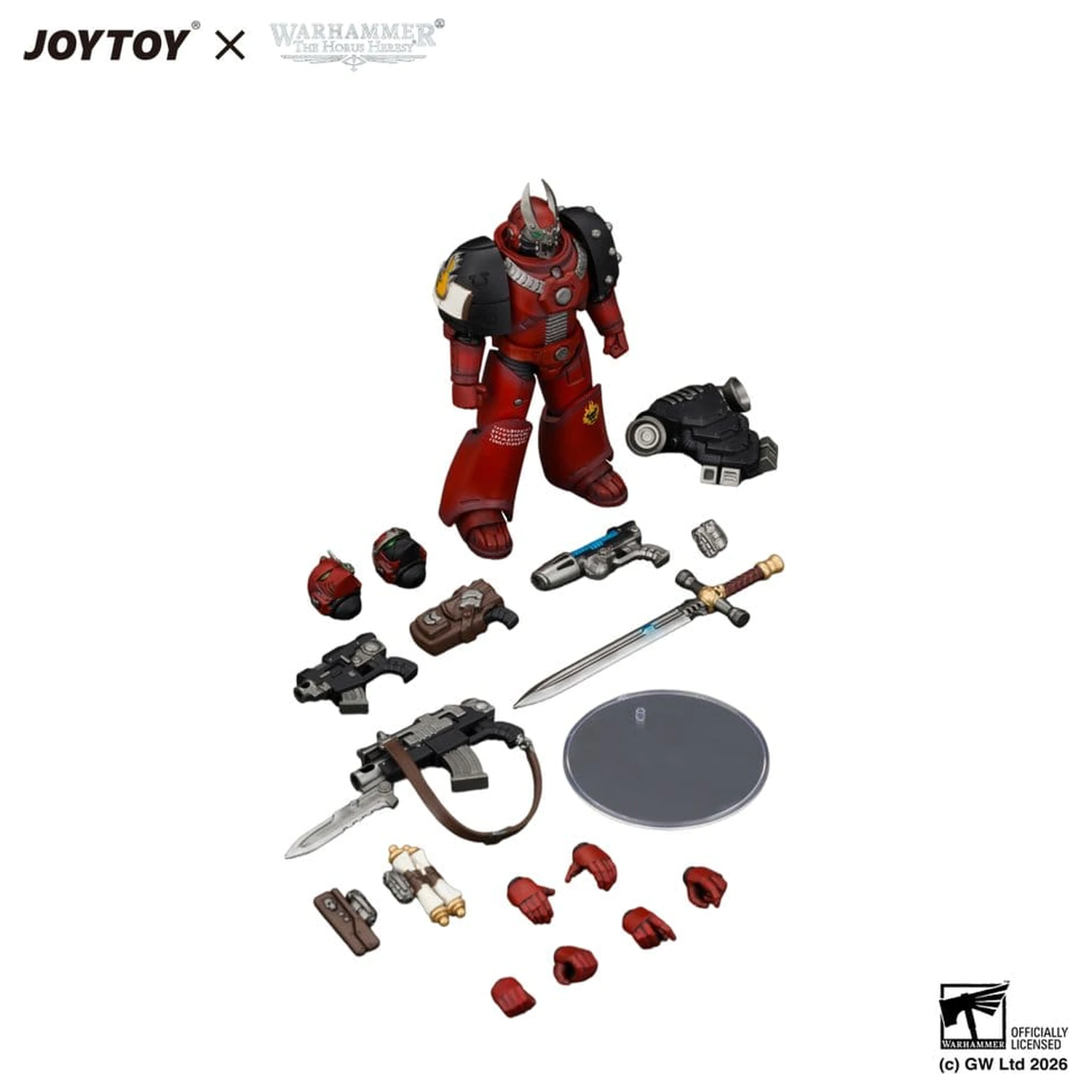 Warhammer The Horus Heresy Word Bearers figura MkVI Tactical Sergeant 12 cm zdjęcie produktu