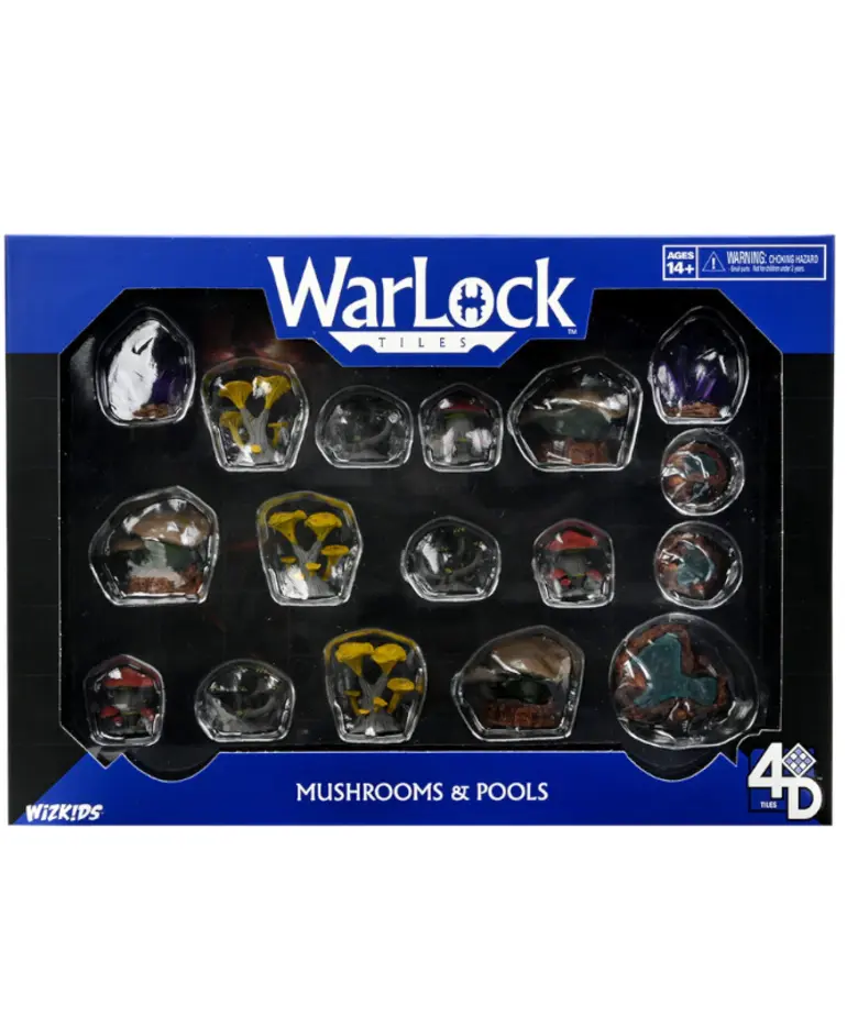 WarLock Tiles: Caverns Accessory - Grzyby i Sadzawki zdjęcie produktu