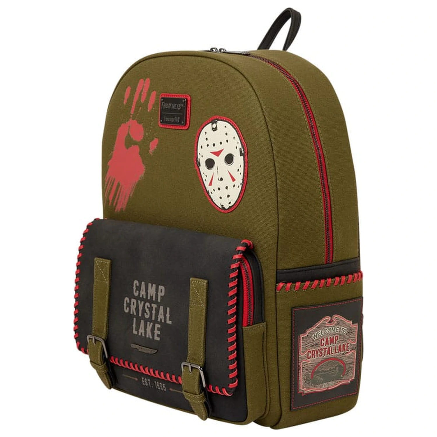 Warner Bros by Loungefly Plecak Full-Size Friday the 13th zdjęcie produktu