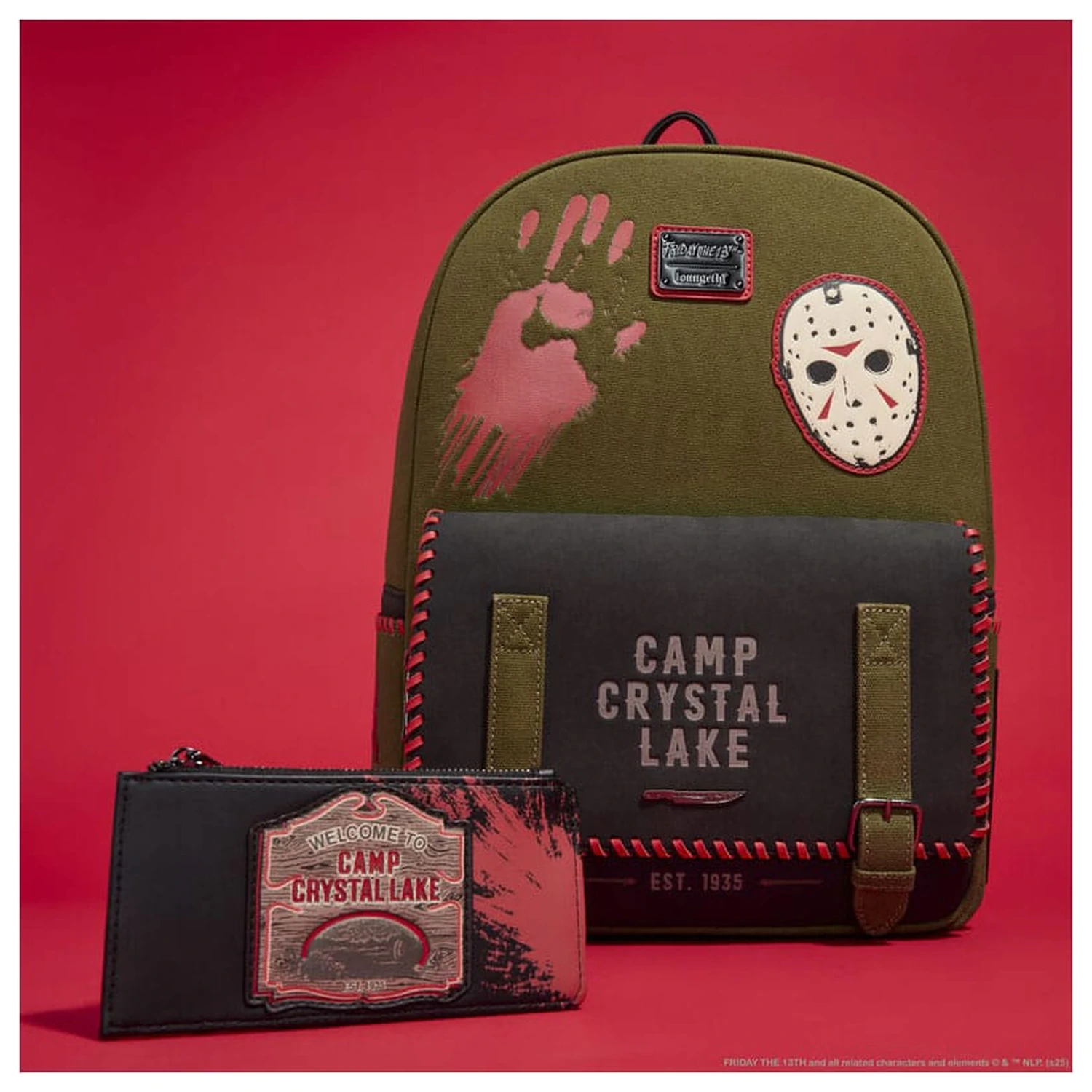 Warner Bros by Loungefly Plecak Full-Size Friday the 13th zdjęcie produktu