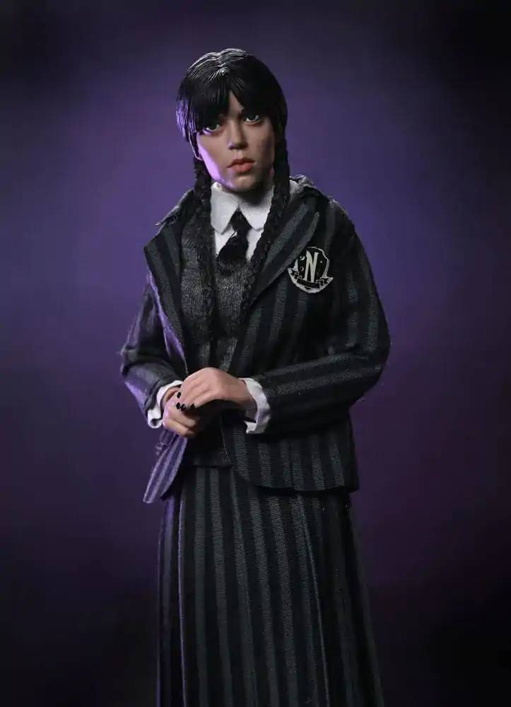 Wednesday Figurki Akcji 2 Pack Wednesday Addams (Nevermore Uniform) i Enid 20 cm zdjęcie produktu