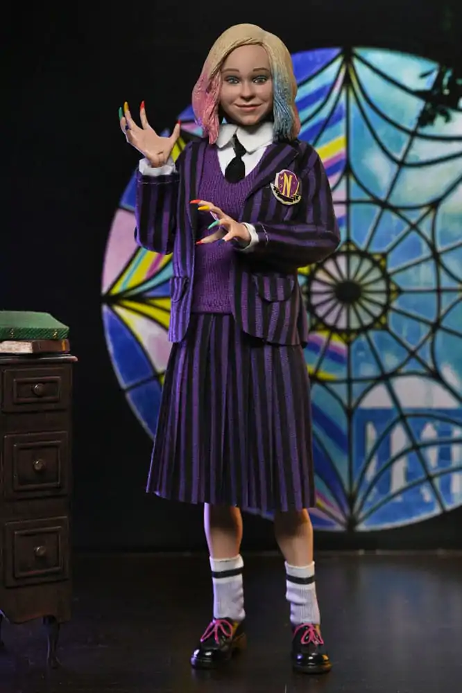 Wednesday Figurki Akcji 2 Pack Wednesday Addams (Nevermore Uniform) i Enid 20 cm zdjęcie produktu