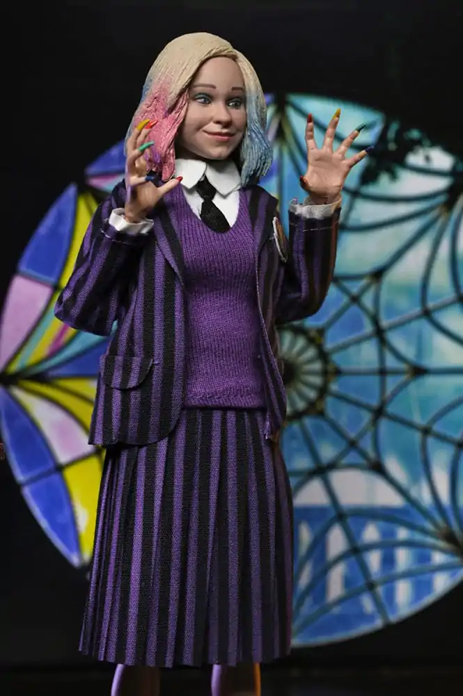 Wednesday Figurki Akcji 2 Pack Wednesday Addams (Nevermore Uniform) i Enid 20 cm zdjęcie produktu